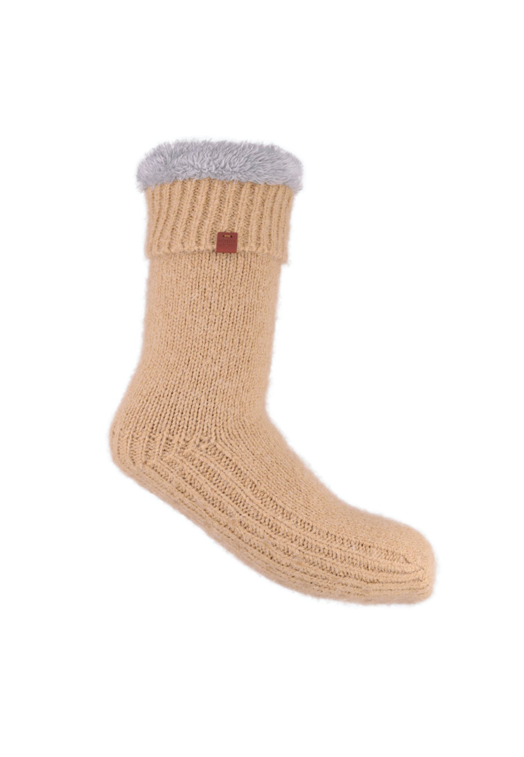 Soft Rib Slipper Socks