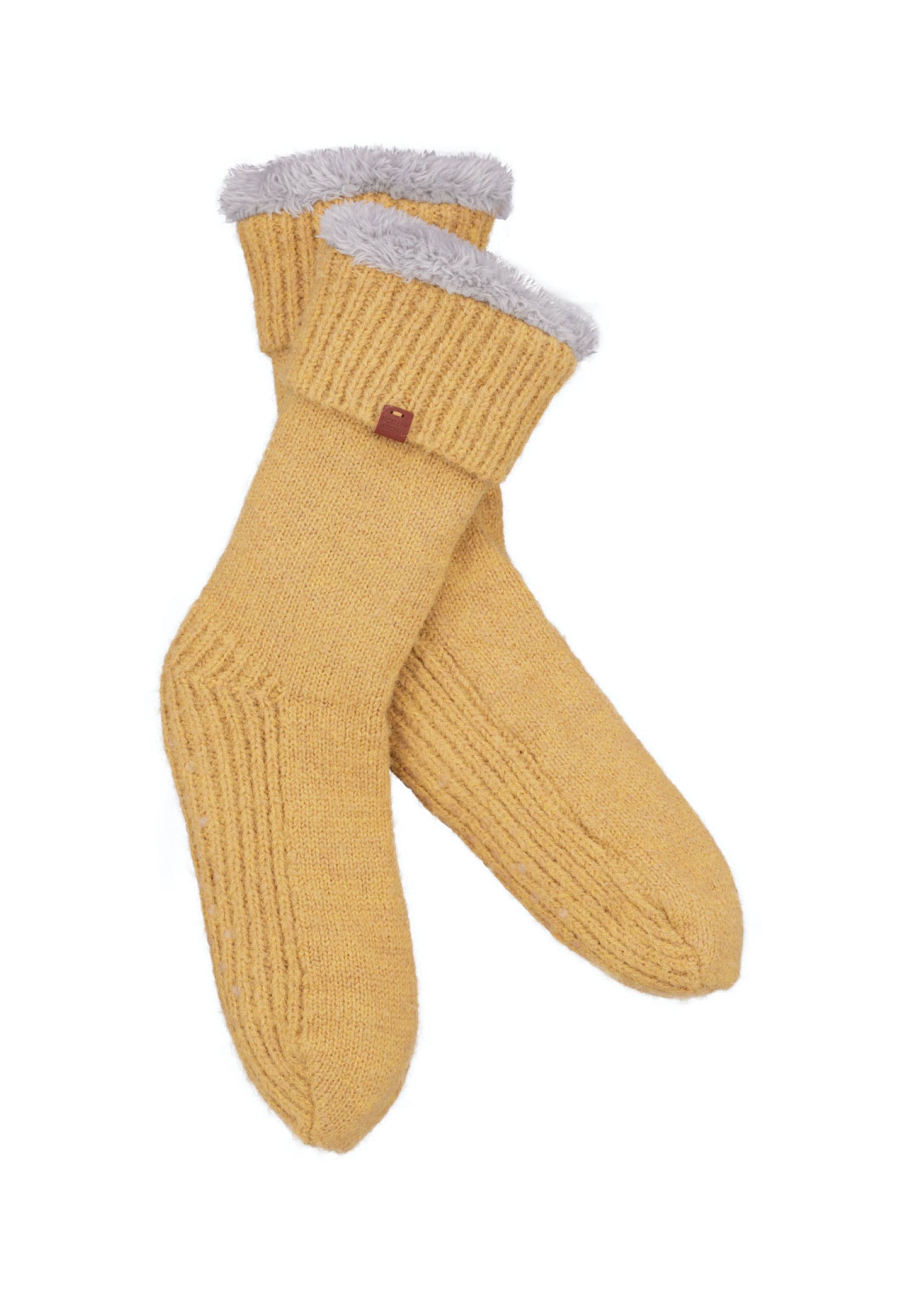 Soft Rib Slipper Socks