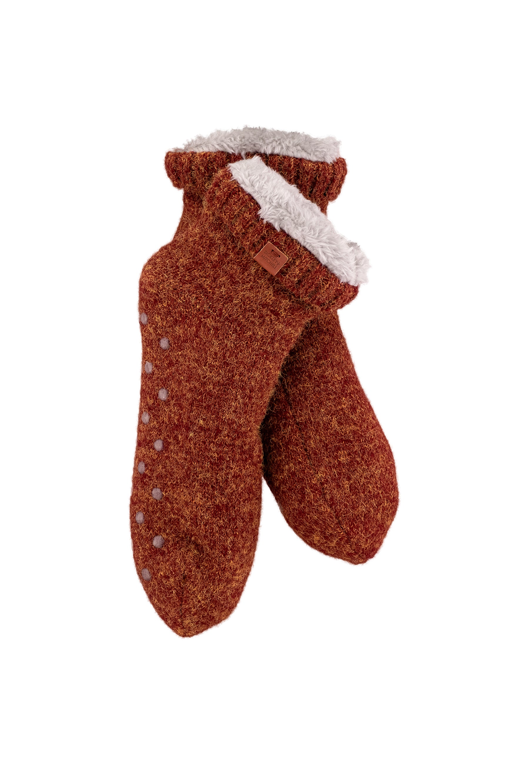 Short Soft Rib Slipper Socks