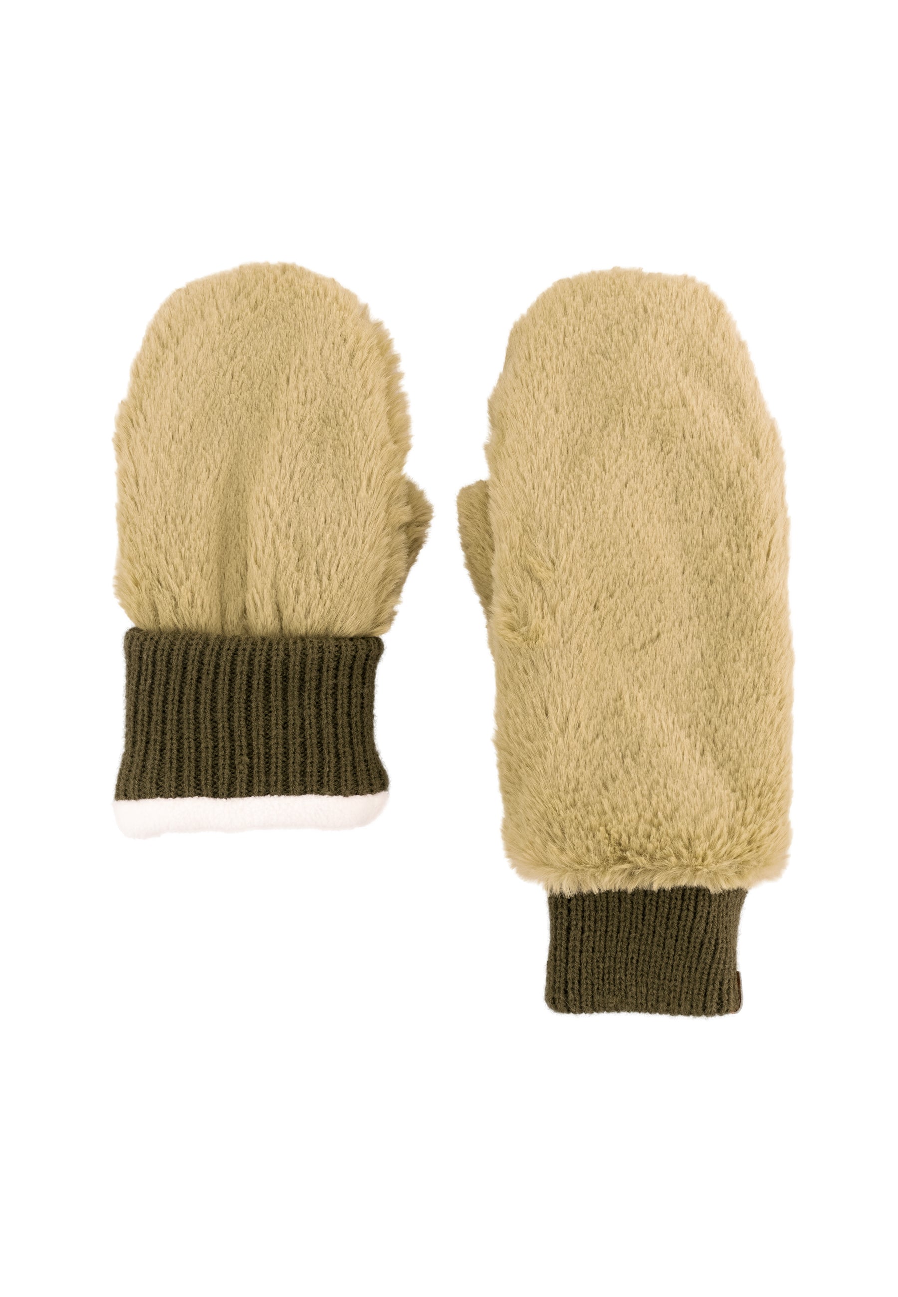 Fake Fur Mittens