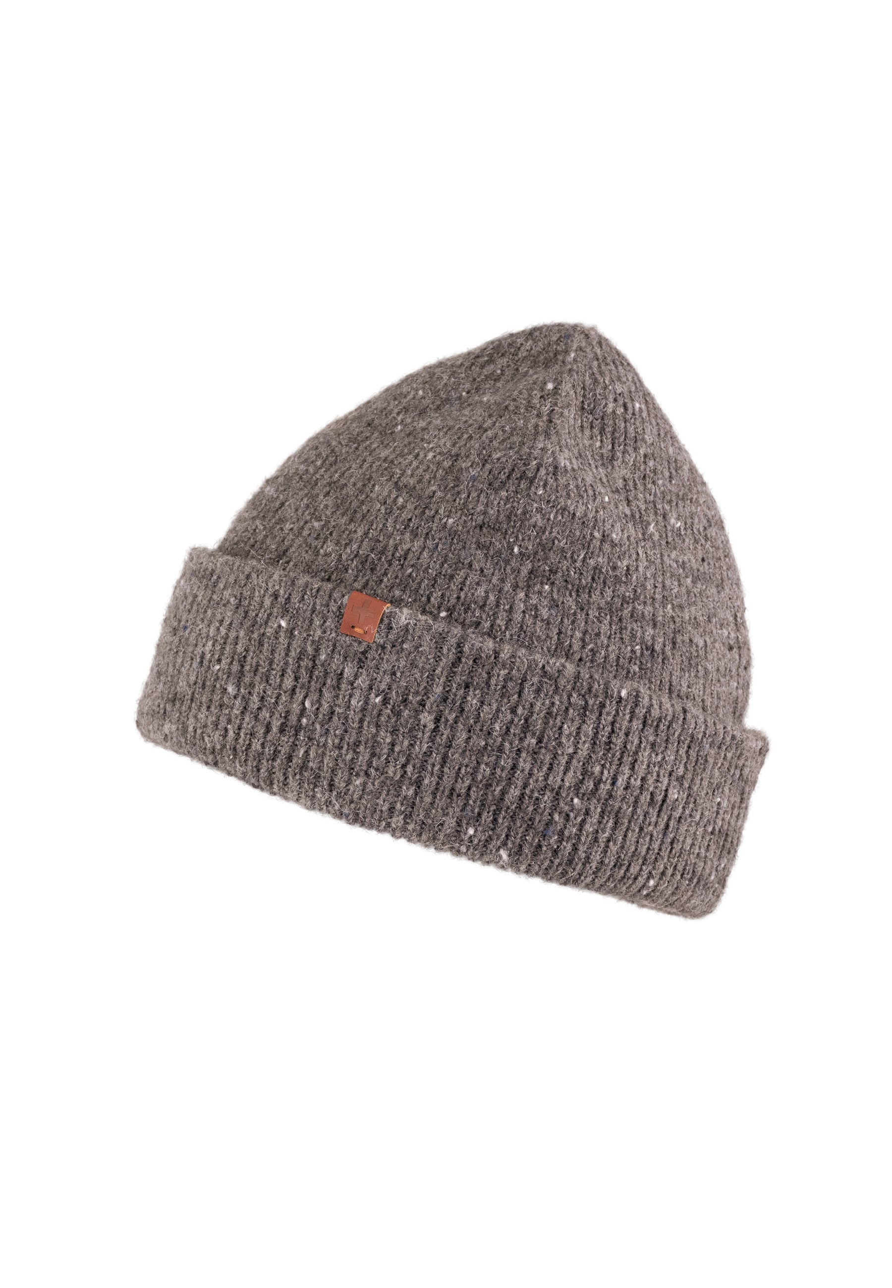 Flecked Wool Blend Beanie