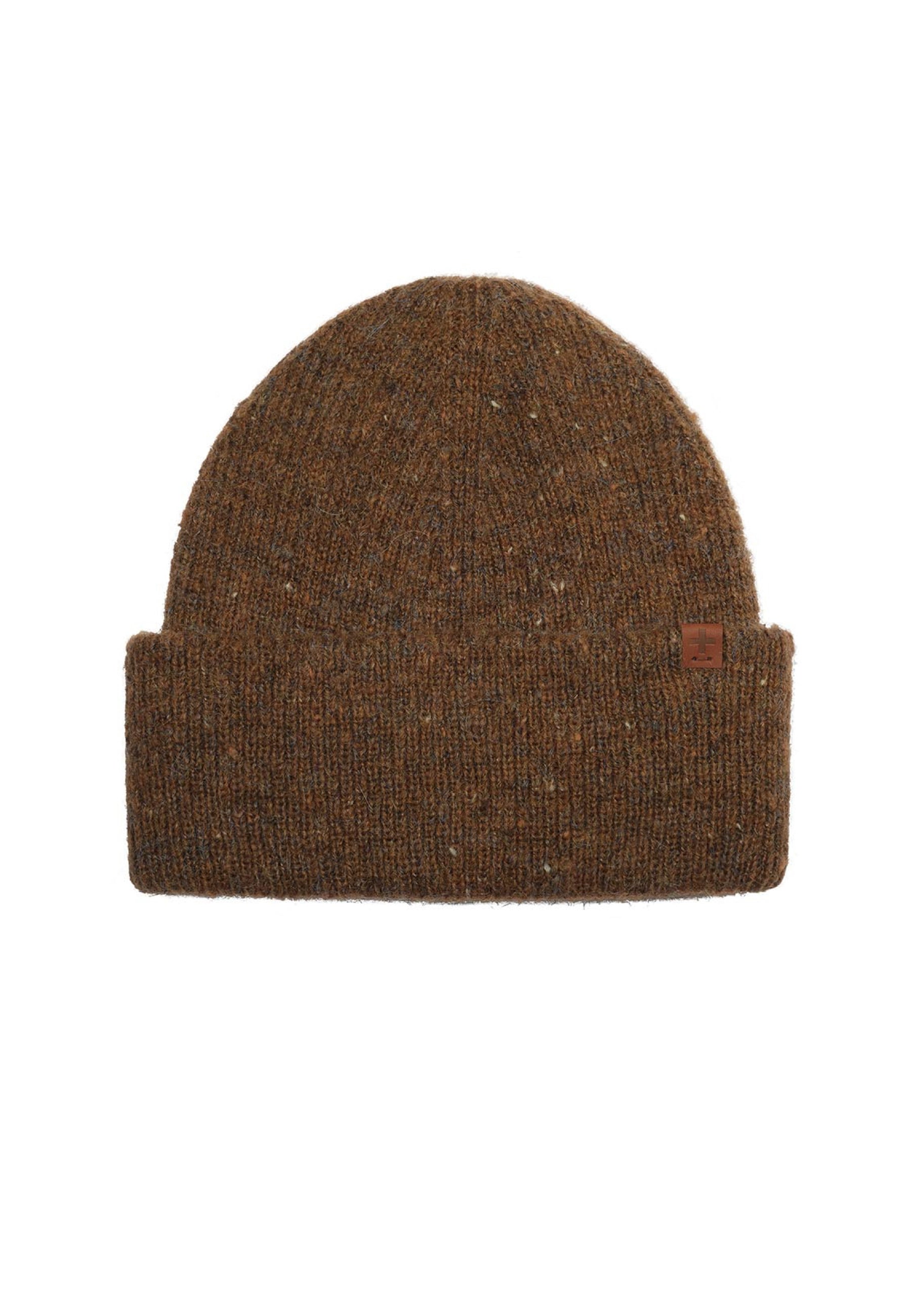 Flecked Wool Blend Beanie