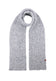 Flecked Wool Blend Rib Scarf
