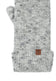Flecked Wool Blend Lined Mittens