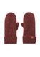 Flecked Wool Blend Lined Mittens