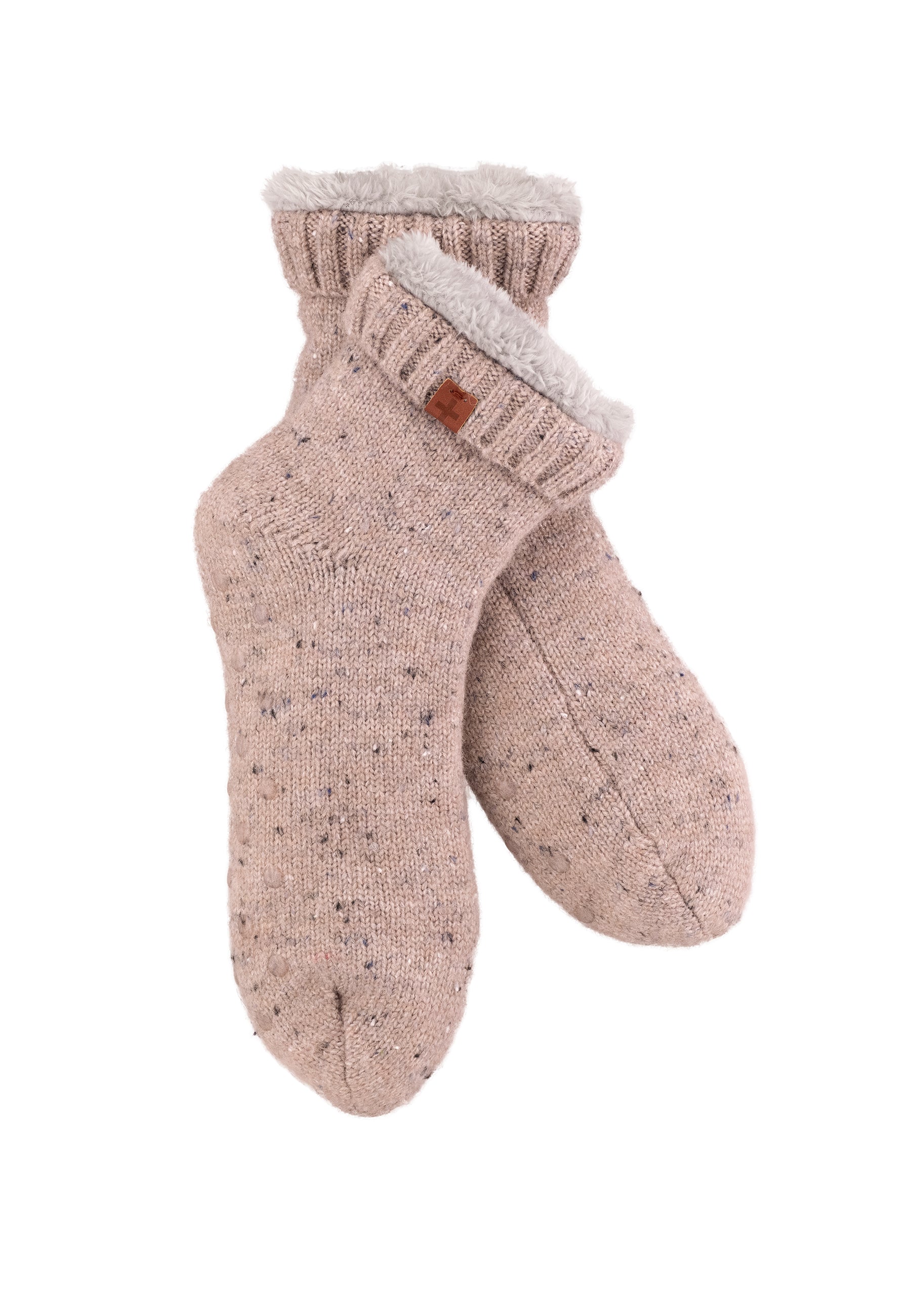 Lined Short Slipper Socks