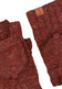Flecked Wool Blend Fingerless Gloves/Mittens