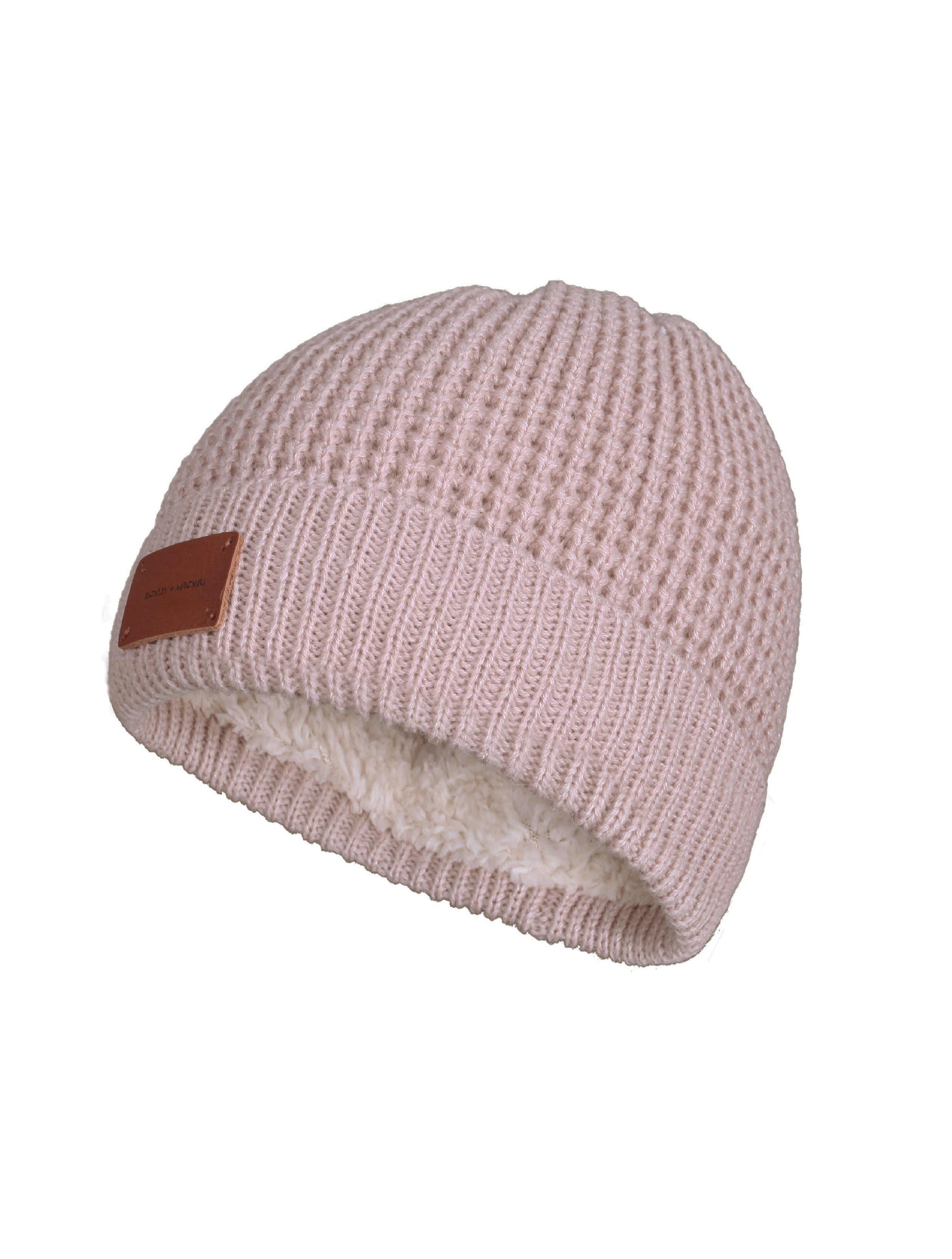 Wool Blend Teddy Lined Beanie