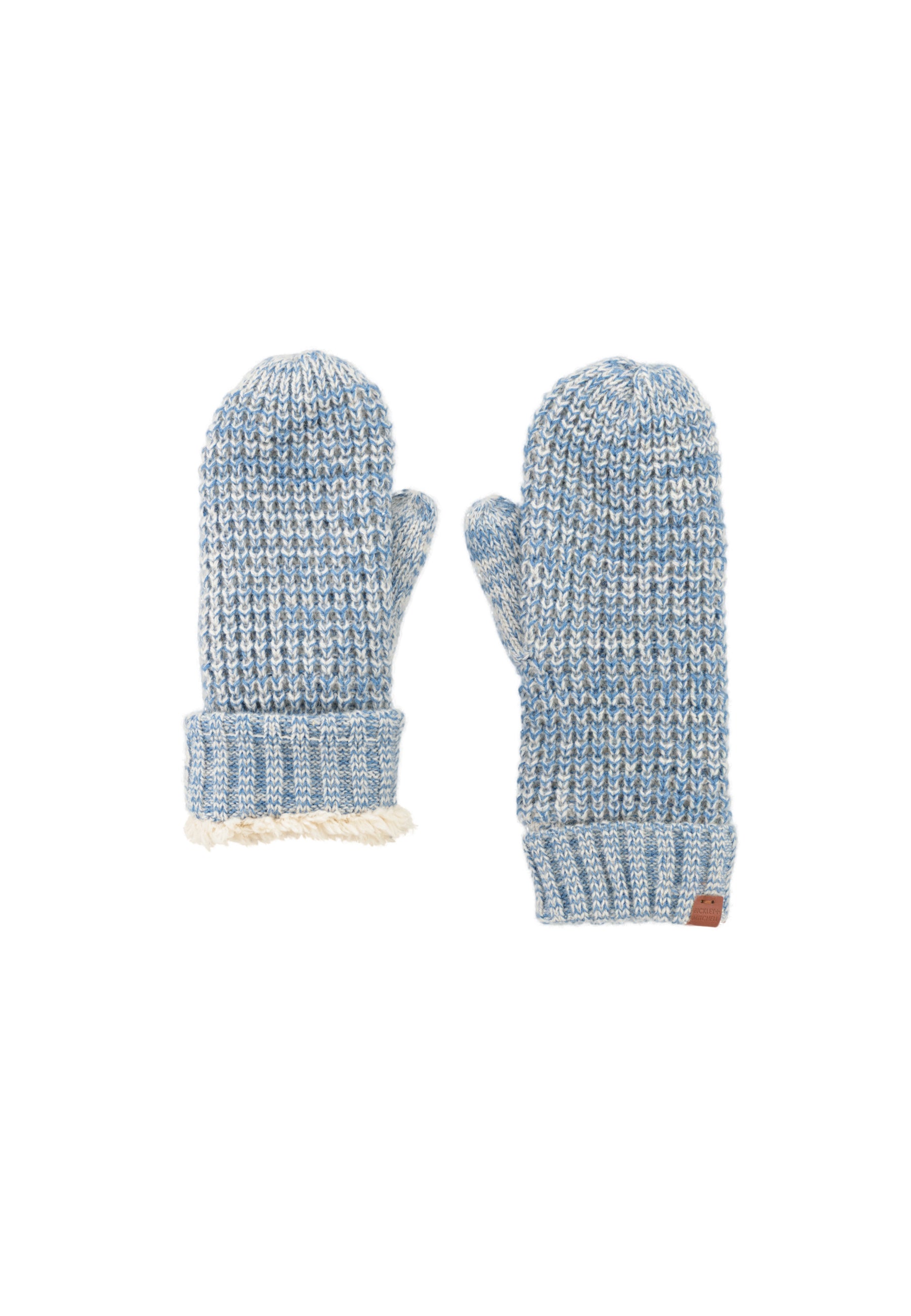 Wool Blend Teddy Mittens
