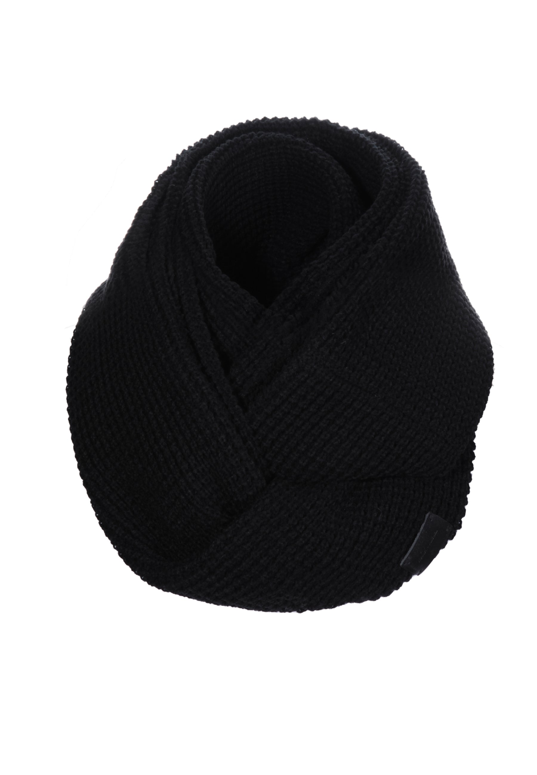 Wool Blend Teddy Lined Infinity Scarf