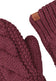Cable-Knit Wool Blend Fleece Lined Mittens