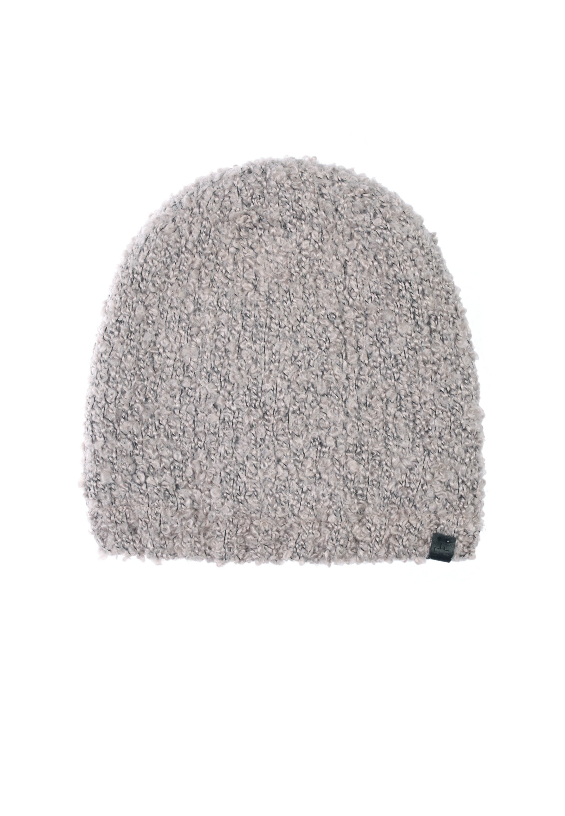 Wool-Alpaca Blend Bouclé Beanie