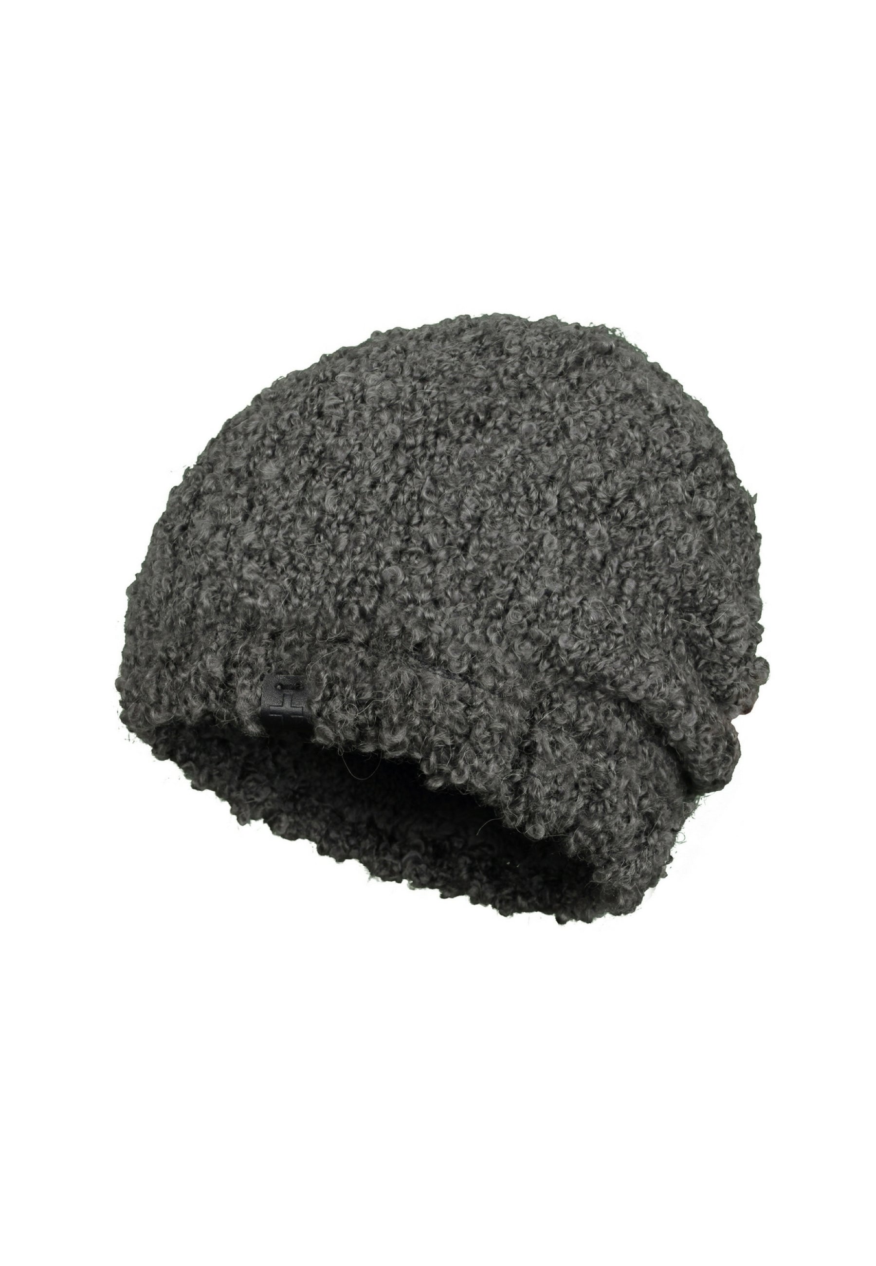 Wool-Alpaca Blend Bouclé Beanie