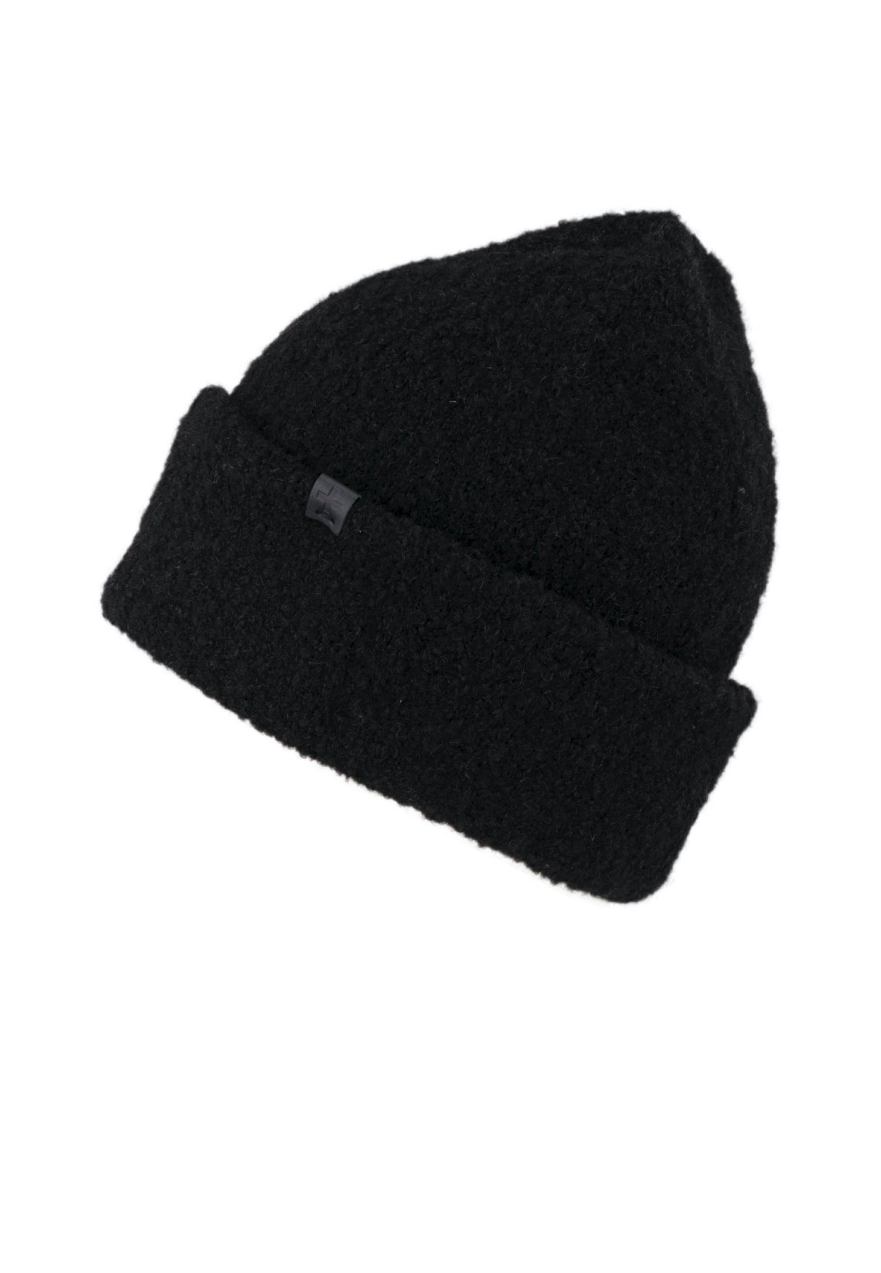 Boucle Woold Blend Turncuff Beanie