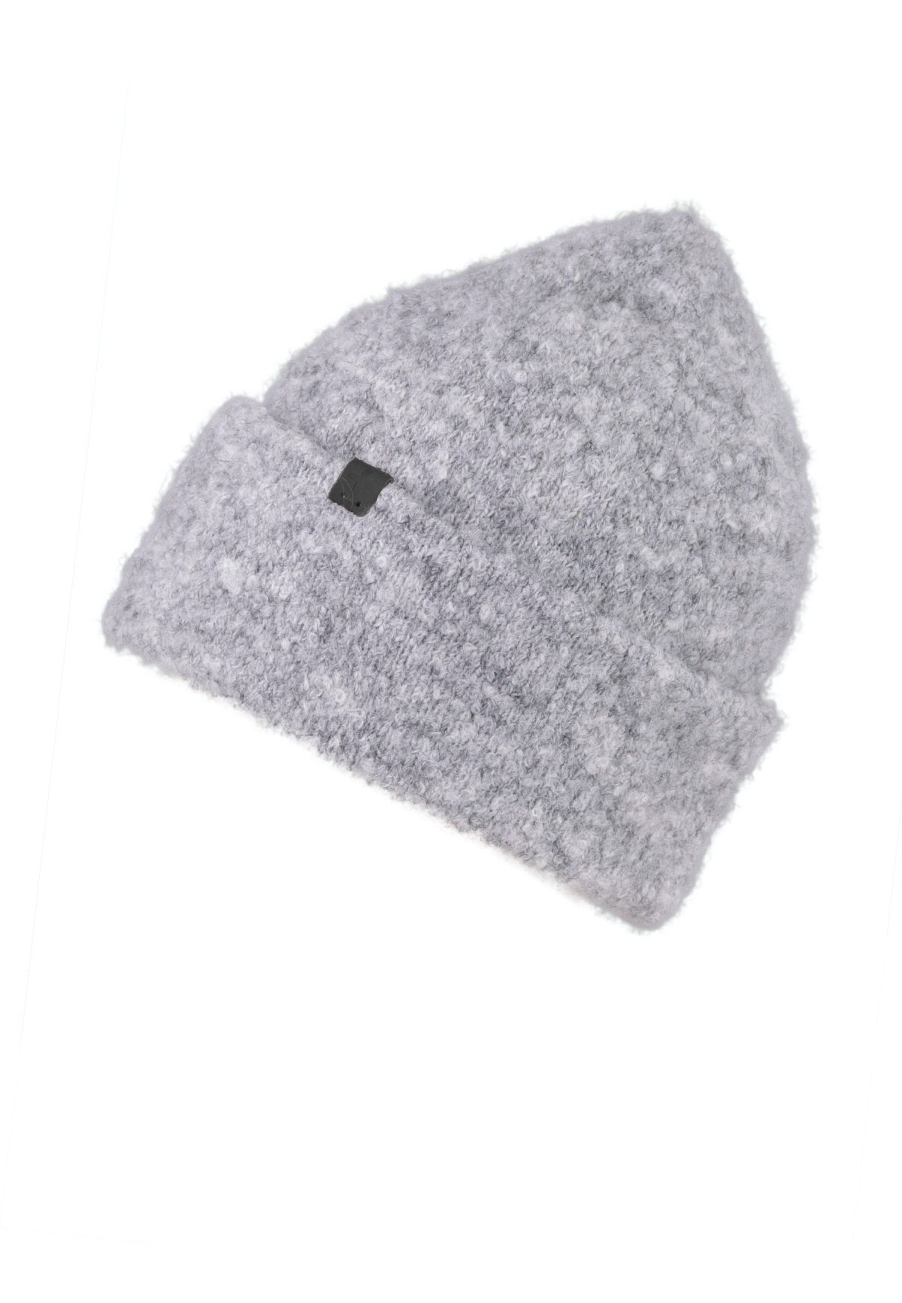 Boucle Woold Blend Turncuff Beanie