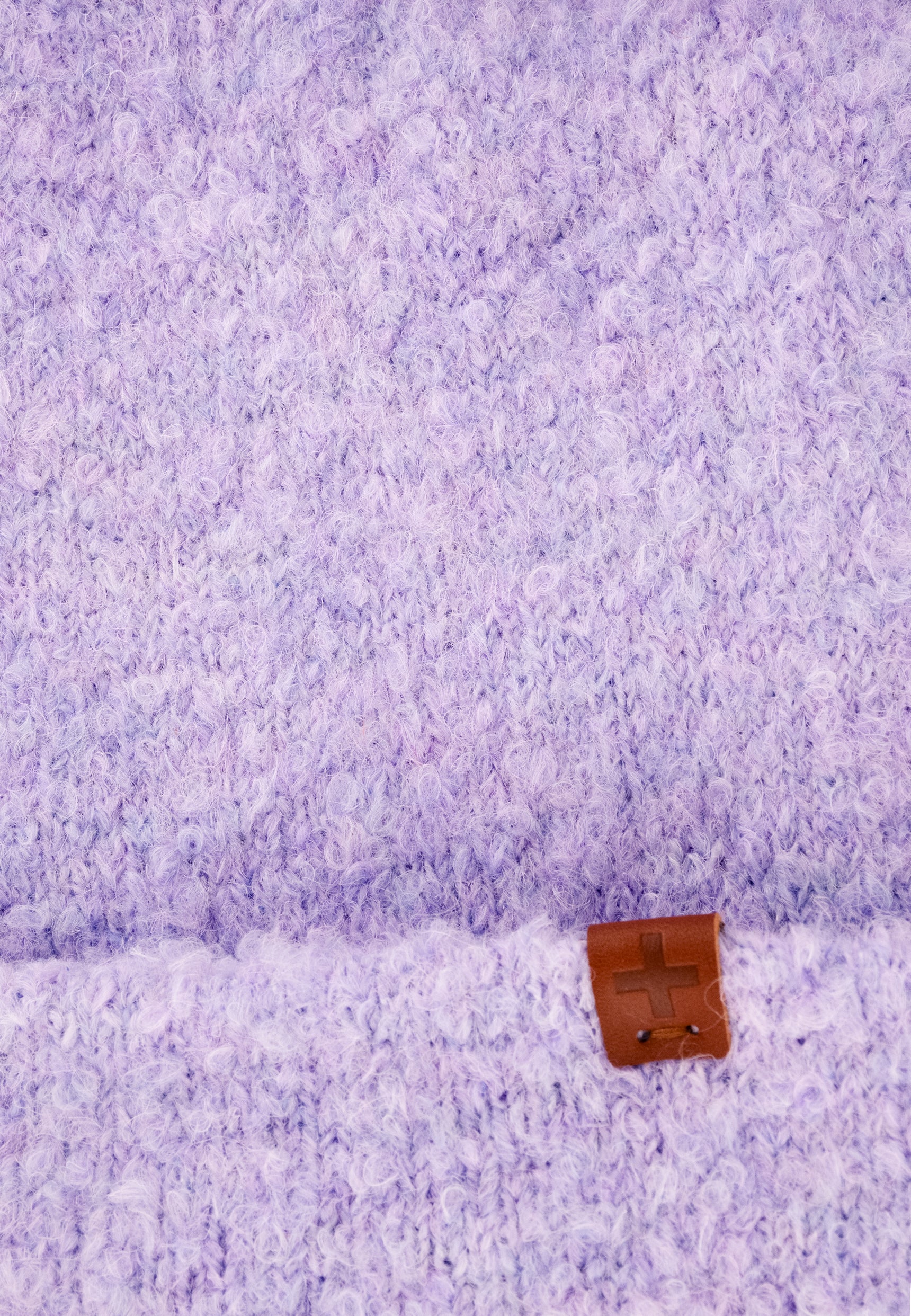 Boucle Wool Blend Turncuff Beanie