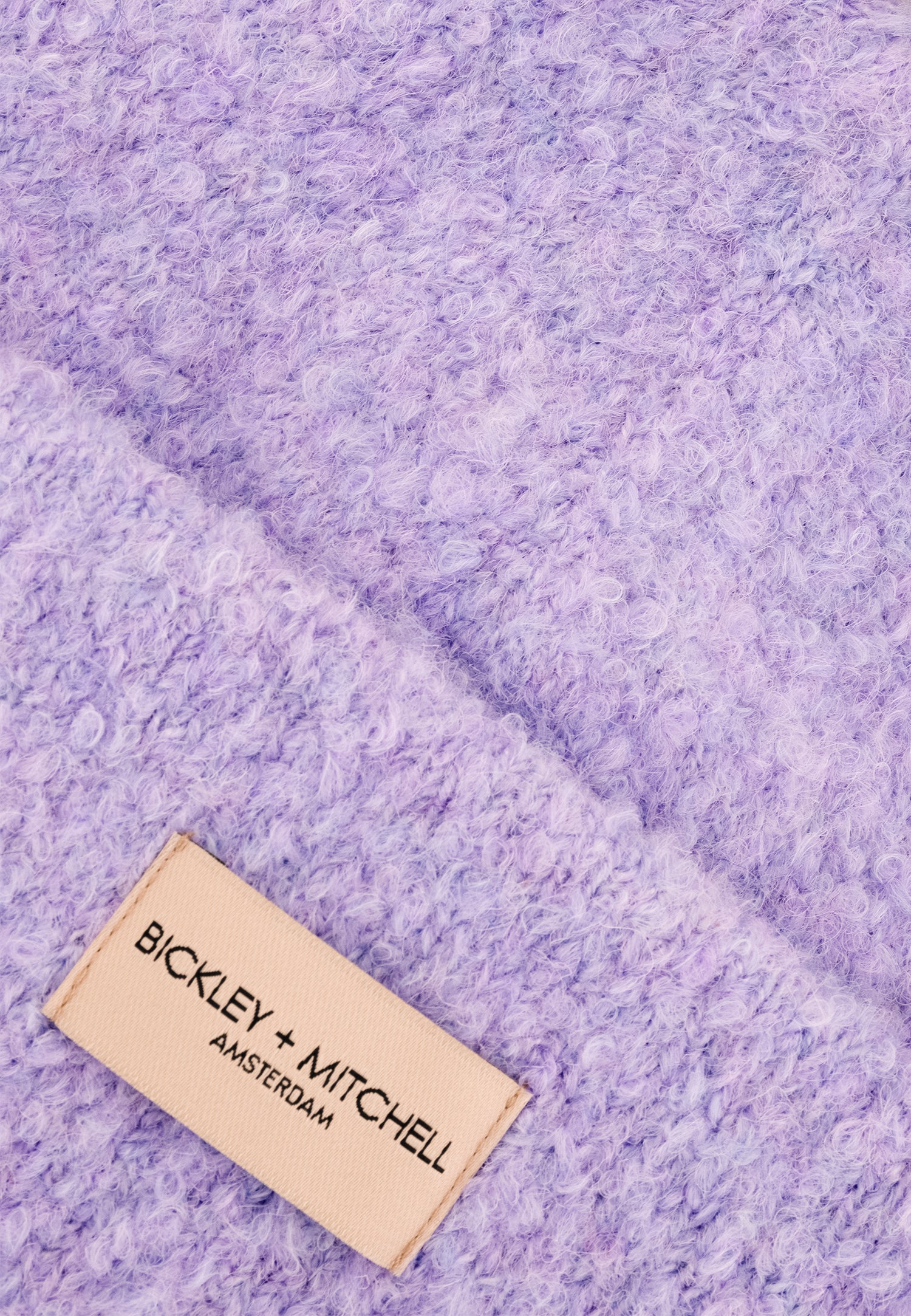 Boucle Wool Blend Short Beanie