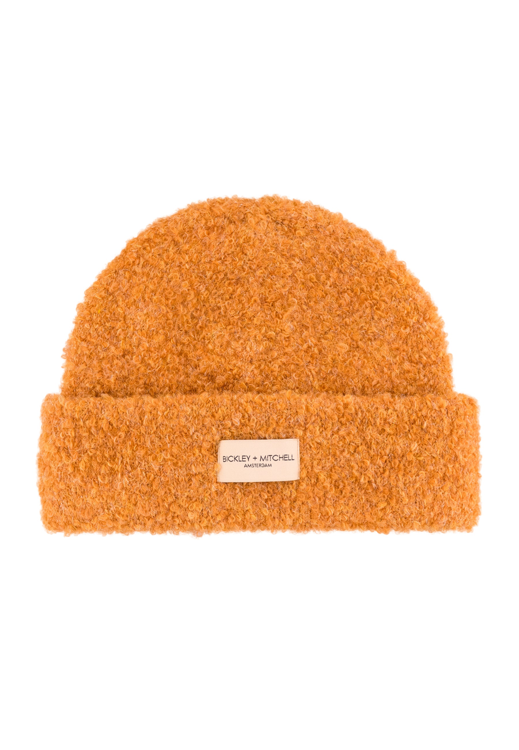 Boucle Wool Blend Short Beanie