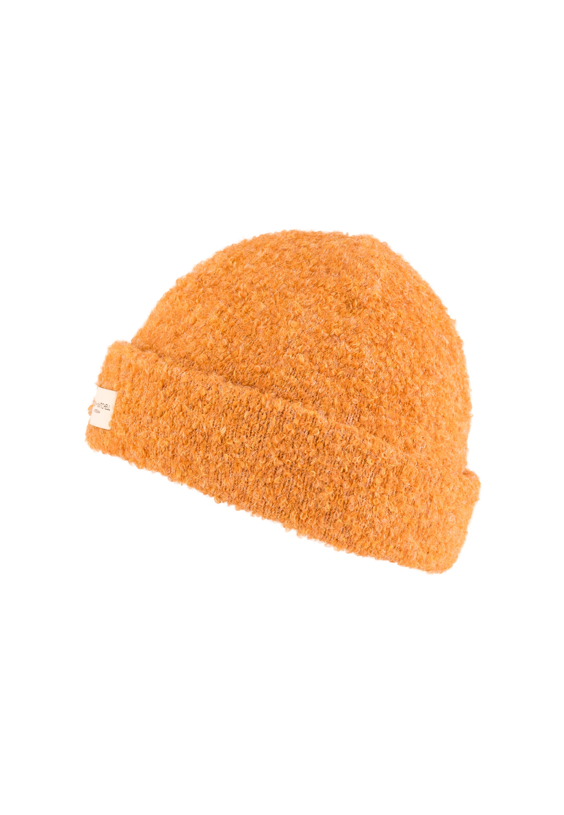 Boucle Wool Blend Short Beanie