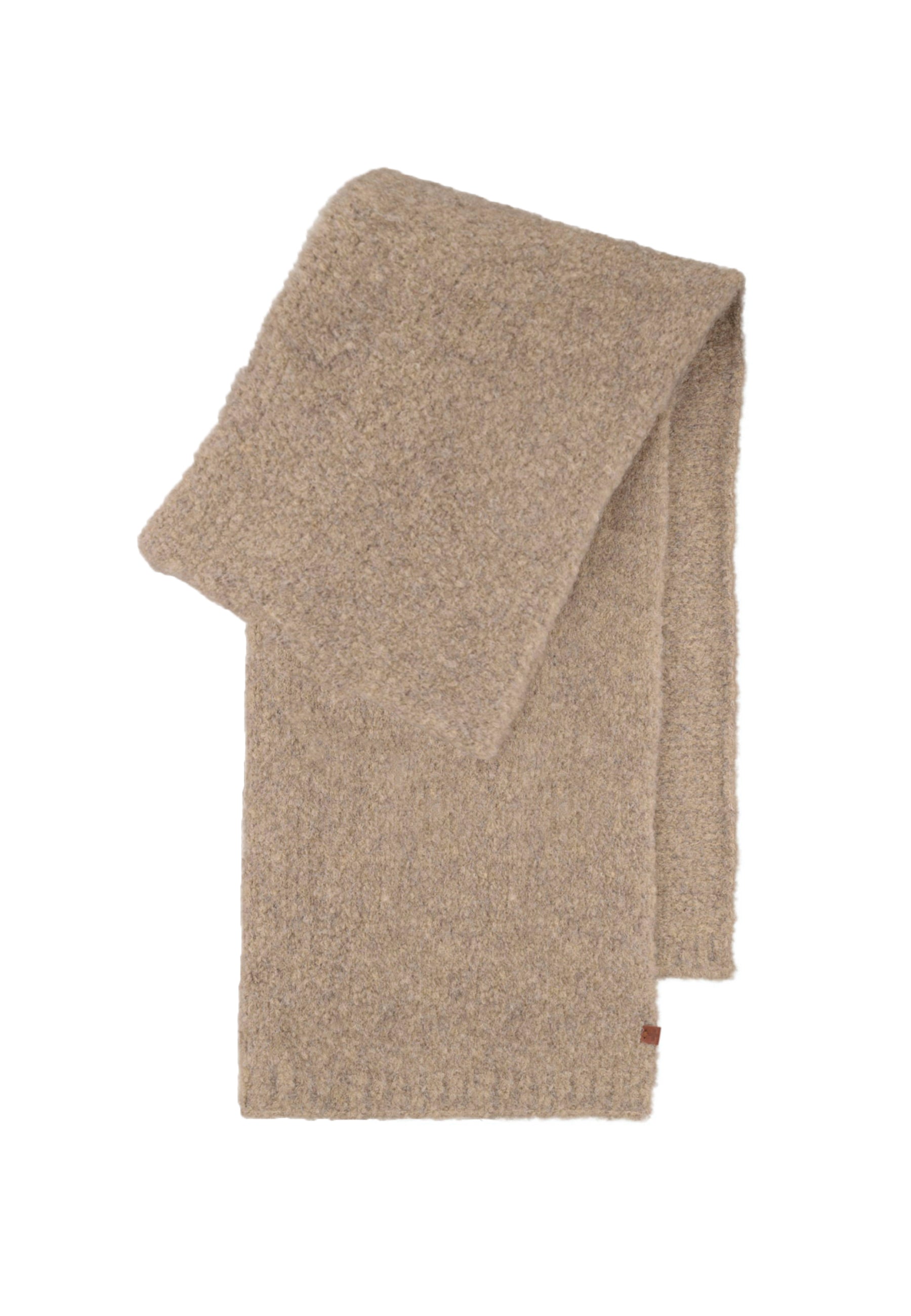 Boucle Wool Blend Scarf