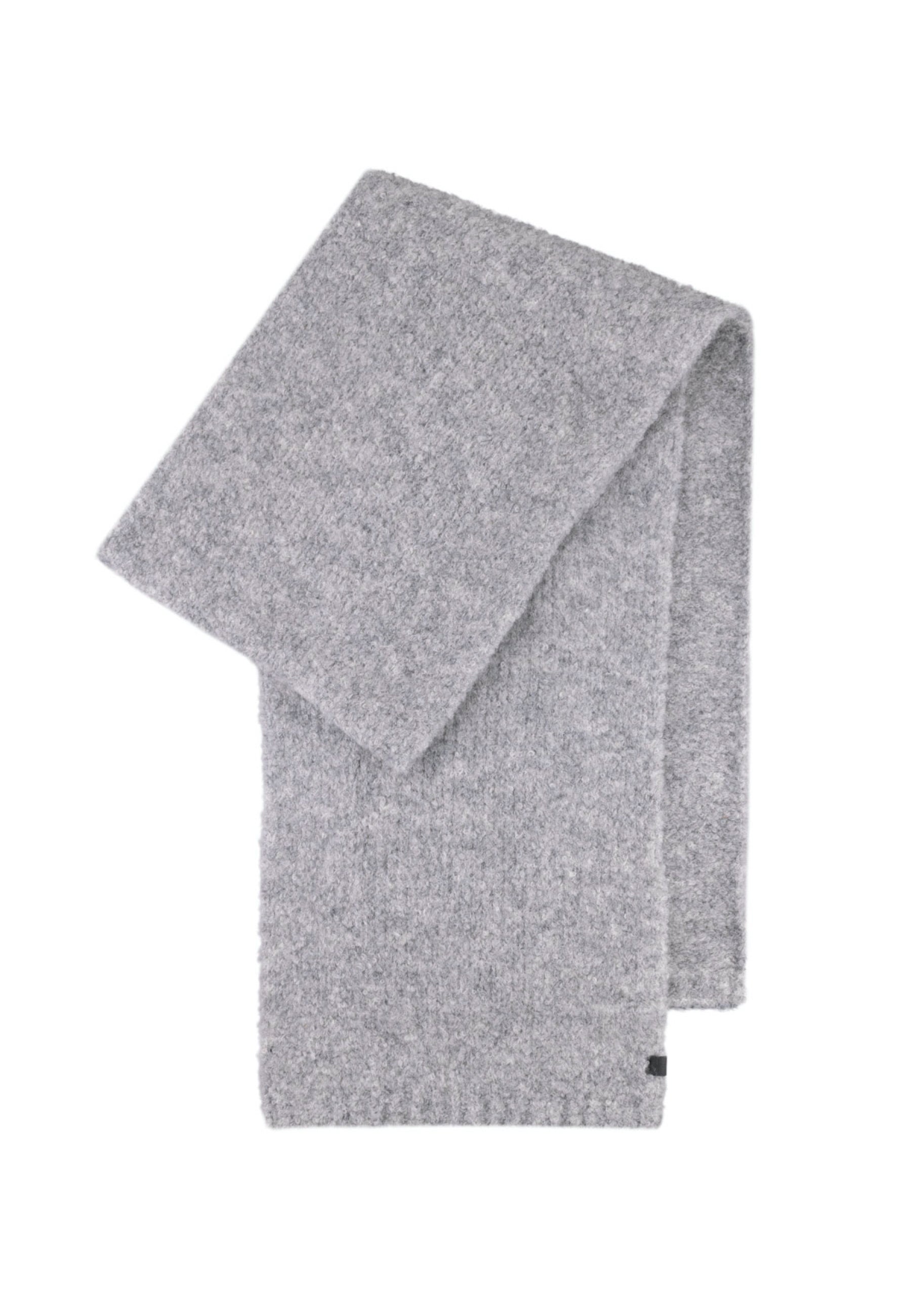 Boucle Wool Blend Scarf