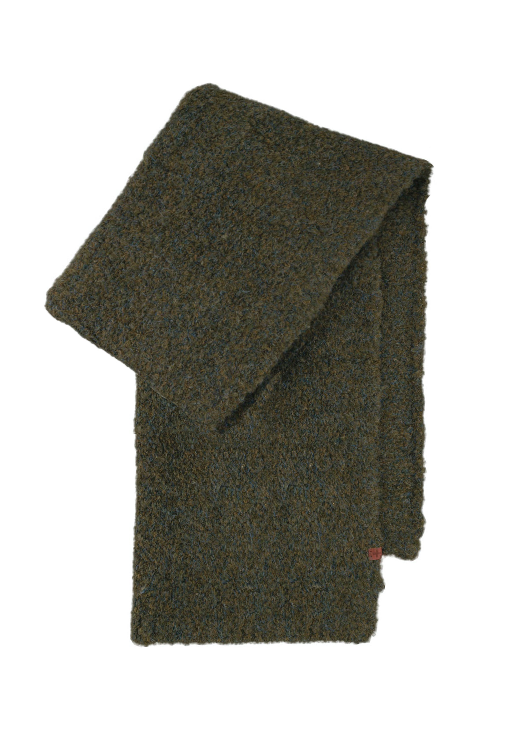 Boucle Wool Blend Scarf