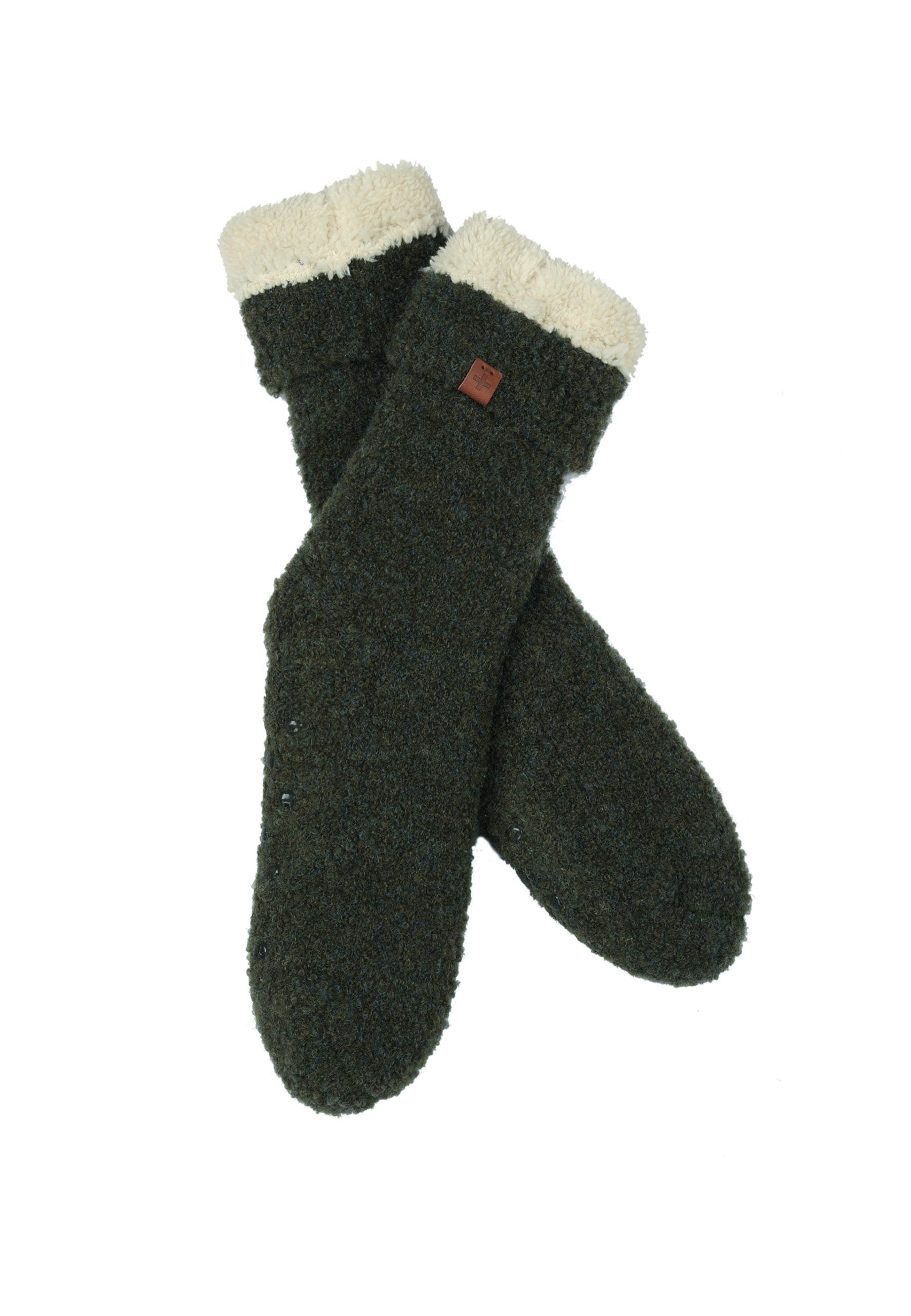 Soft Bouclé Slipper Socks