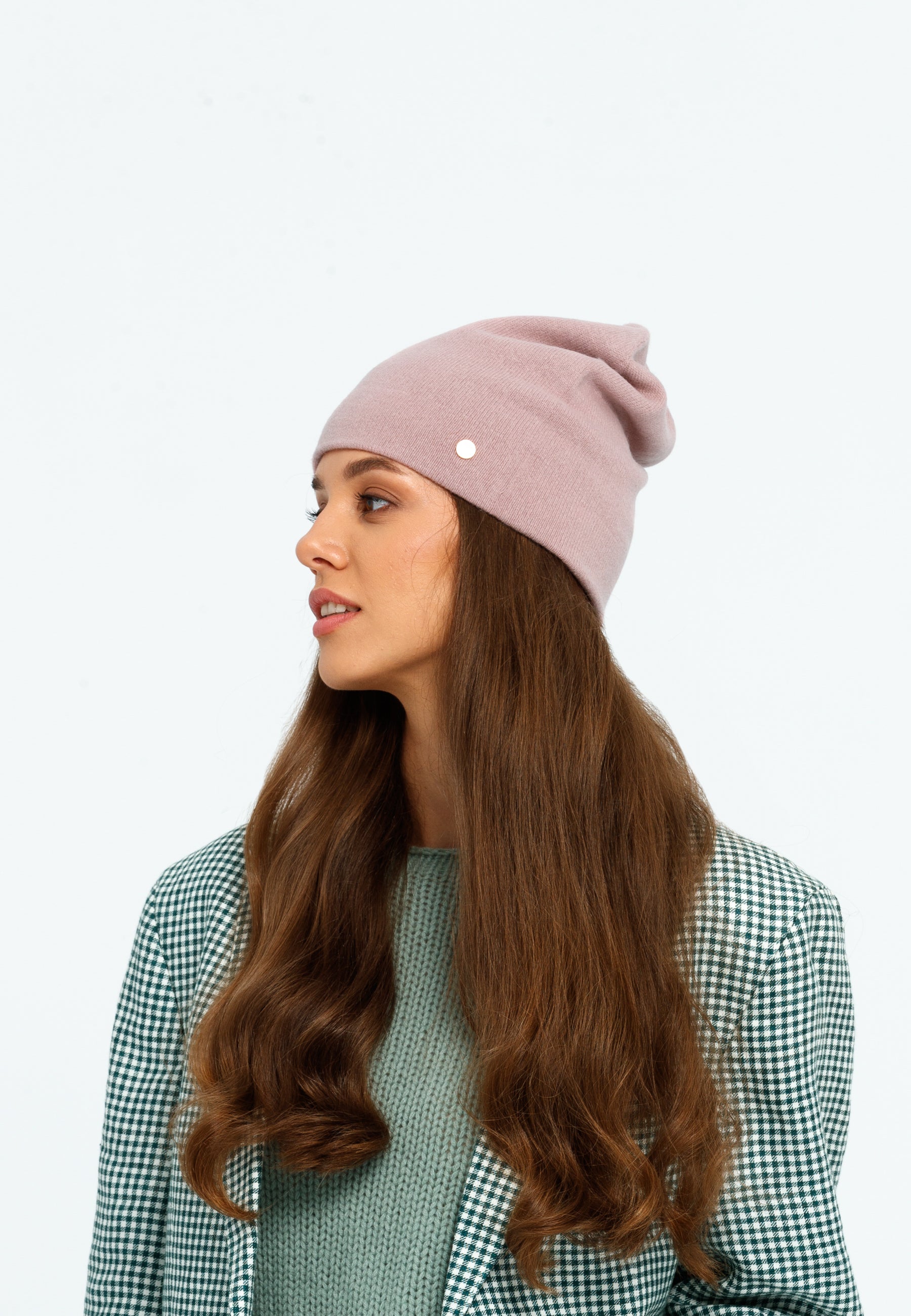 Cashmere Merino Slouchy Beanie