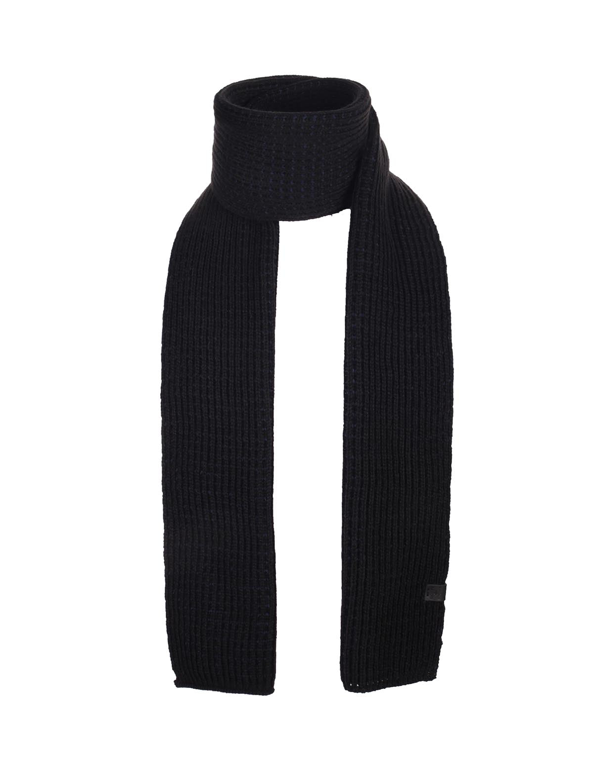 Waffle Contrast Scarf