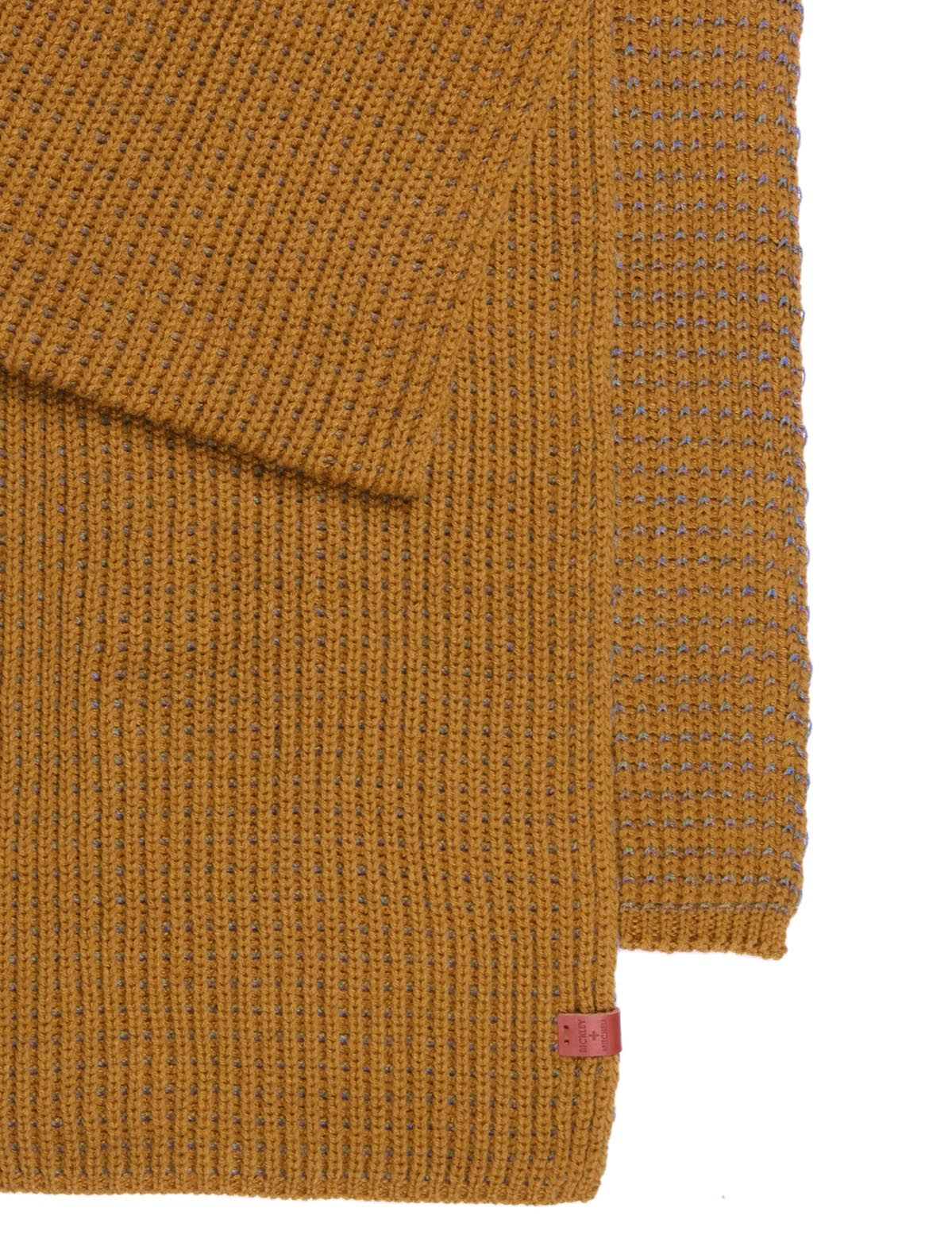 Waffle Contrast Scarf