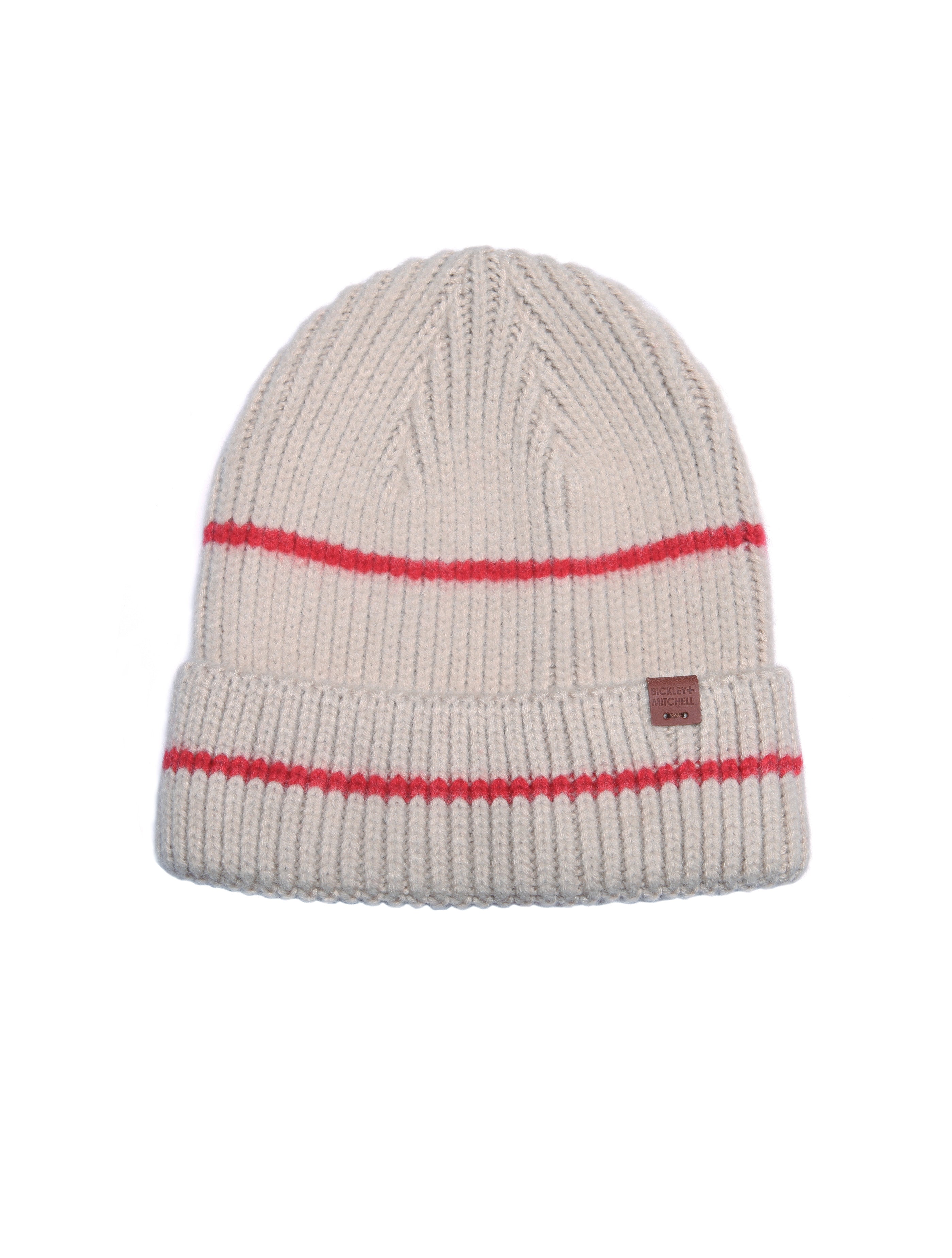 Fine Stripe Rib Beanie