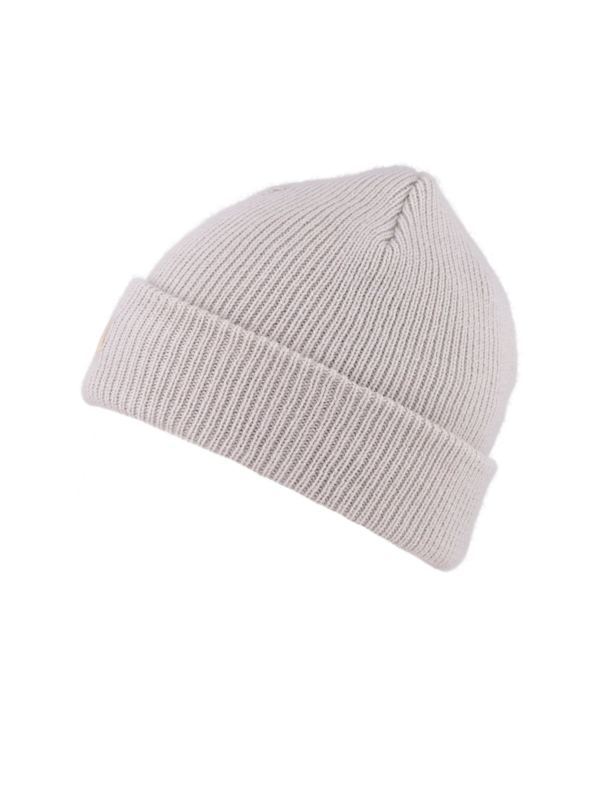 Unicolored Rib-Knit Beanie