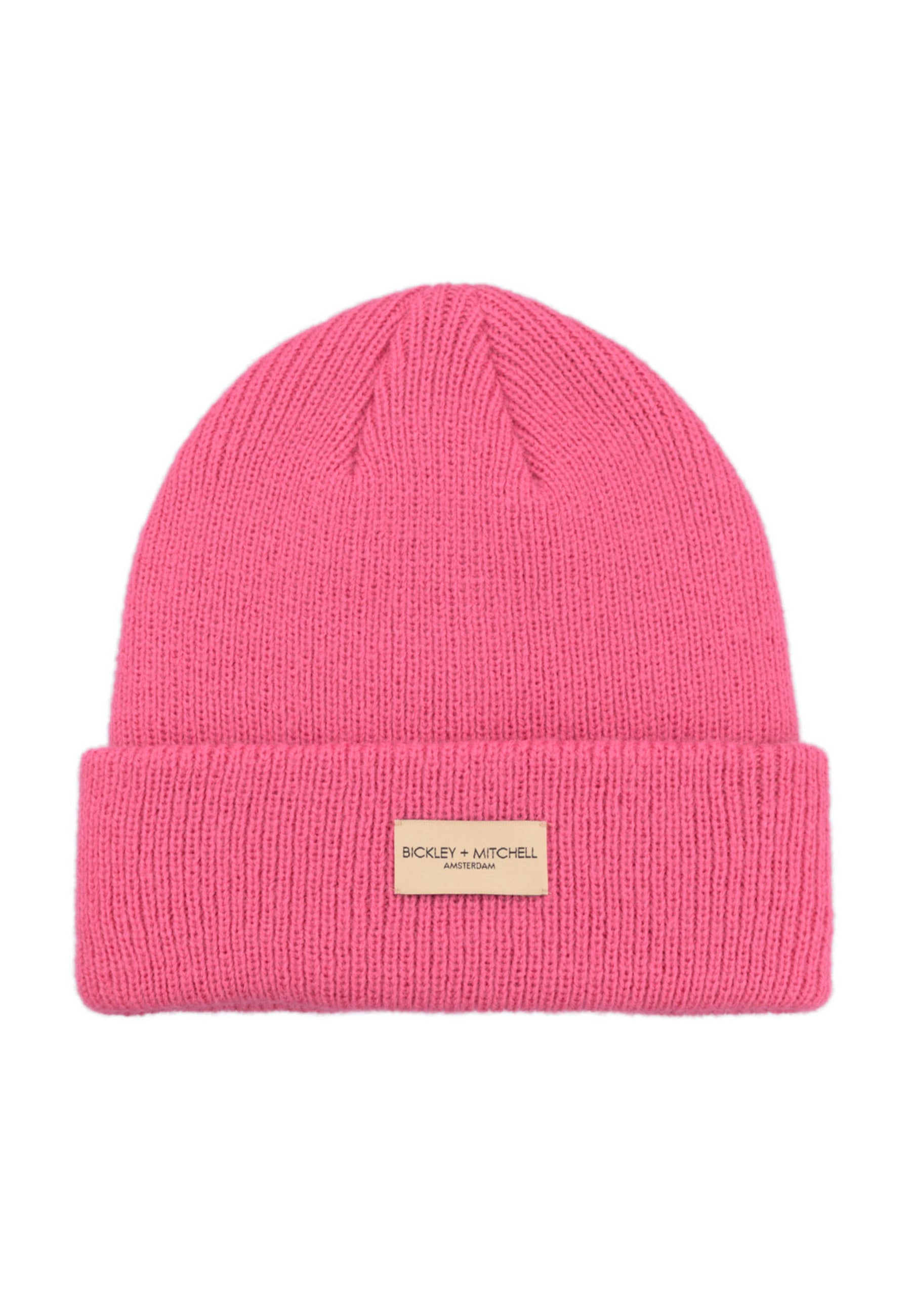Unicolored Rib-Knit Beanie