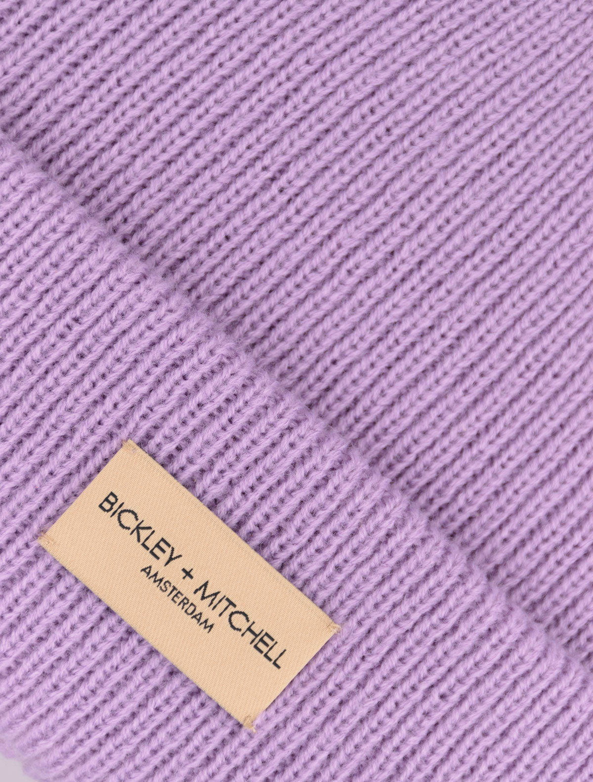 Unicolored Rib-Knit Beanie