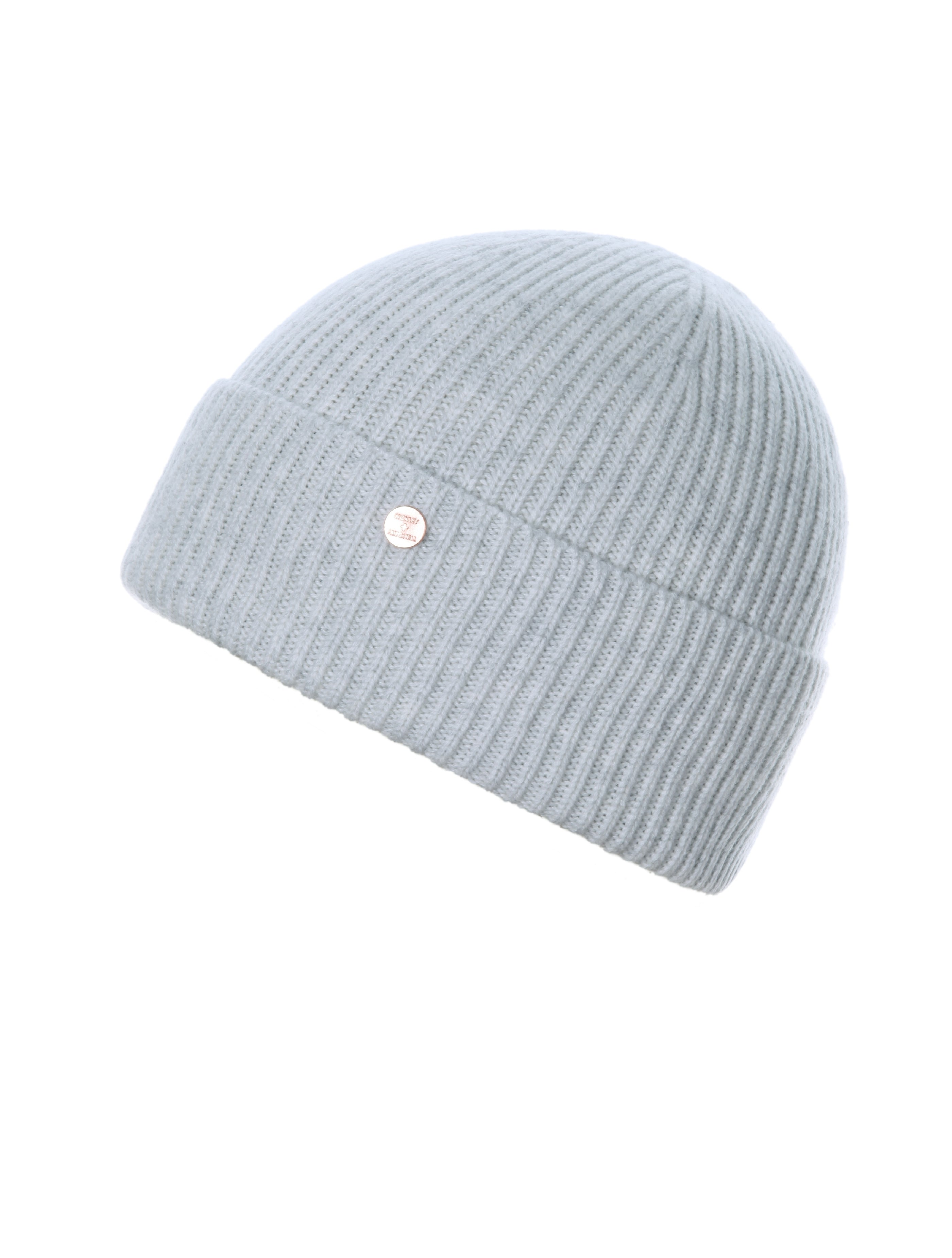 Cashmere Merino Girl's Rib Beanie