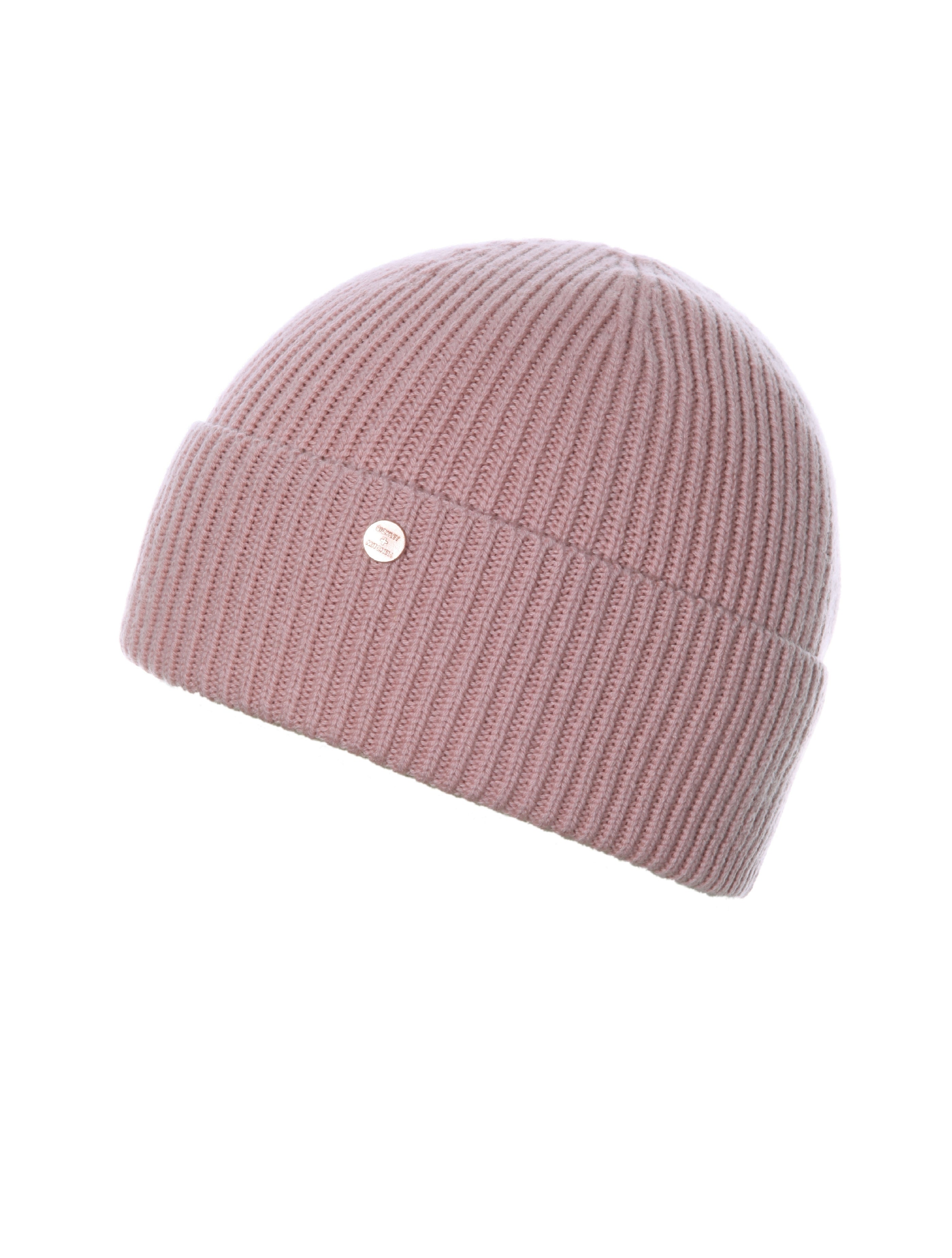 Cashmere Merino Girl's Rib Beanie