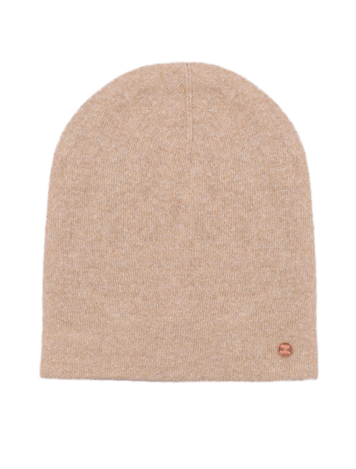 Cashmere Merino Blend Girl's Slouchy Beanie