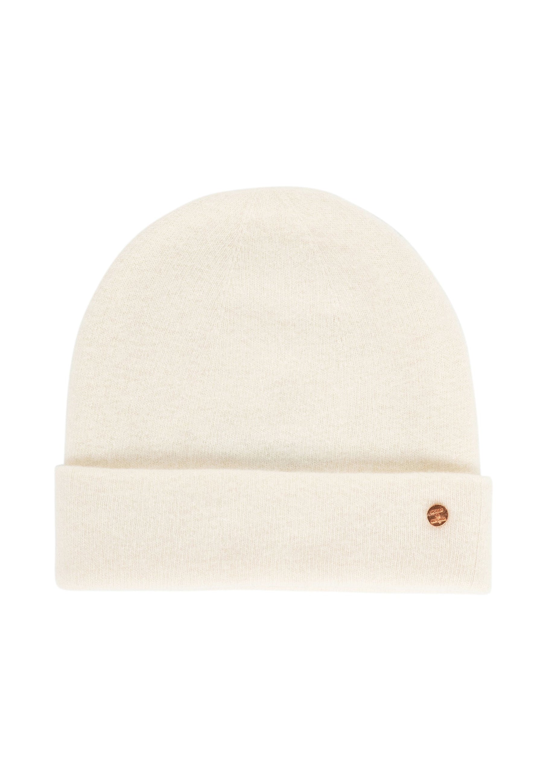 Cashmere Merino Blend Girl's Turncuff Beanie