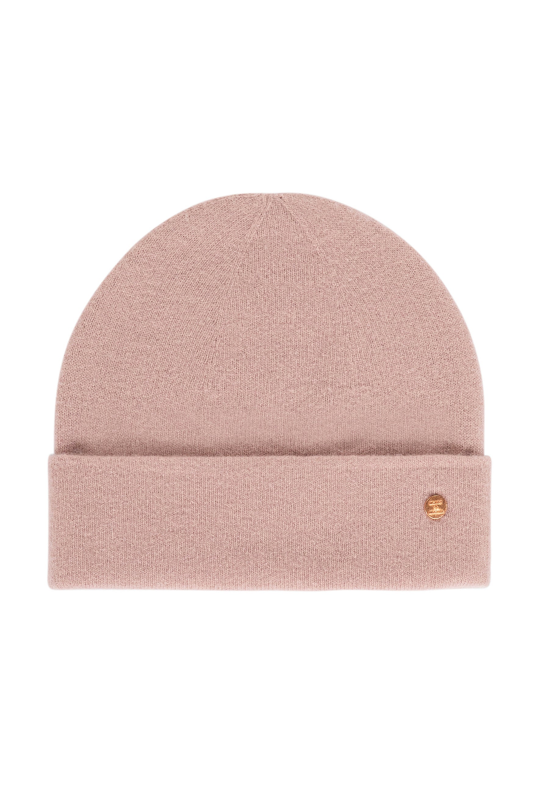 Cashmere Merino Blend Girl's Turncuff Beanie