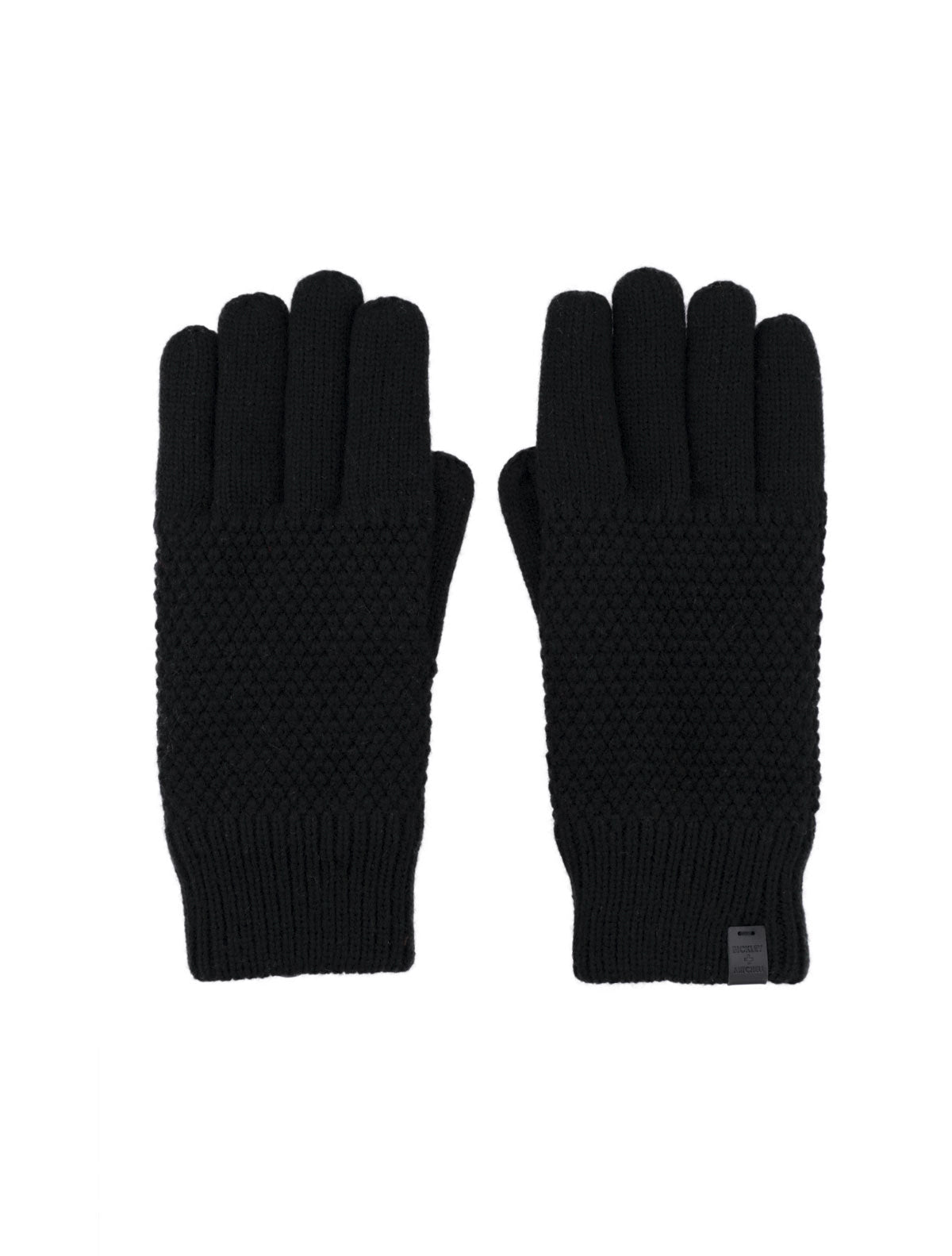 Classic moss-knitted gloves
with fleece lining