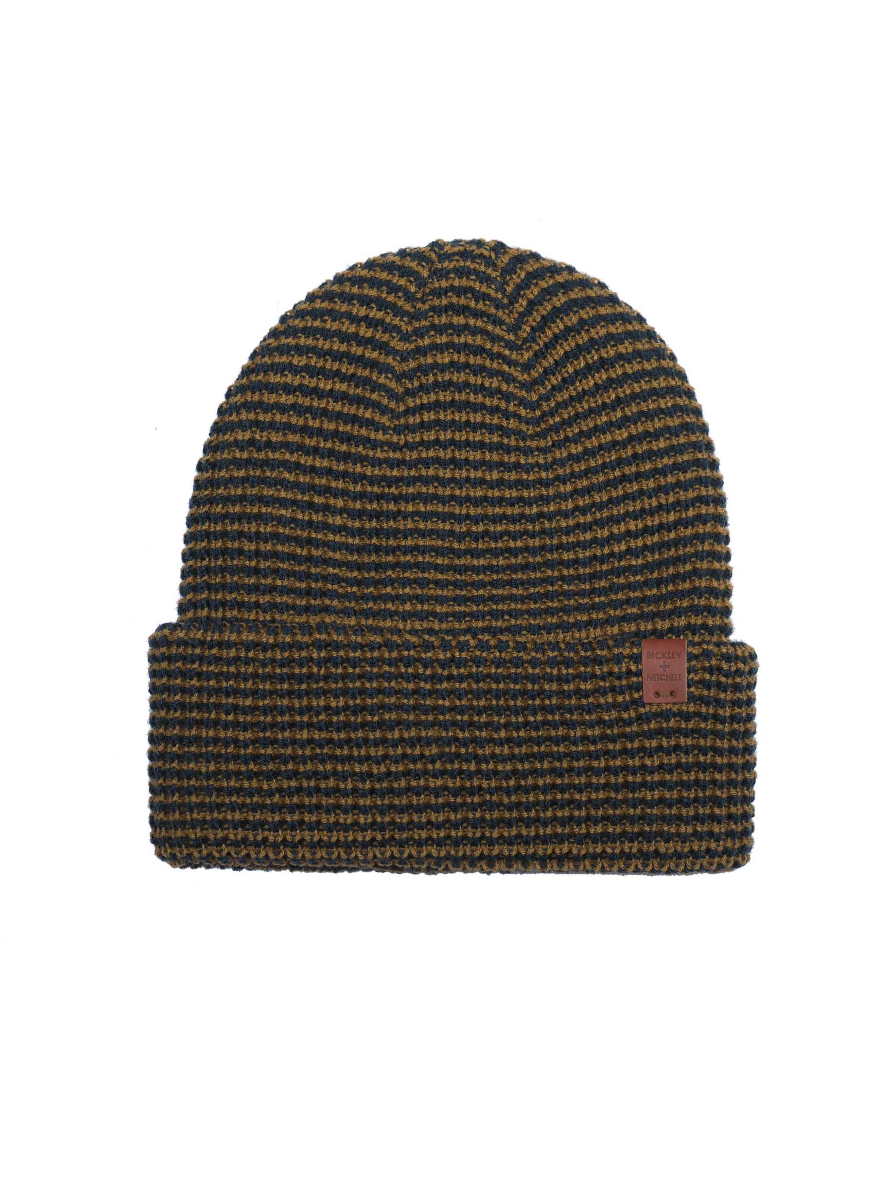 Waffle Two Color Beanie
