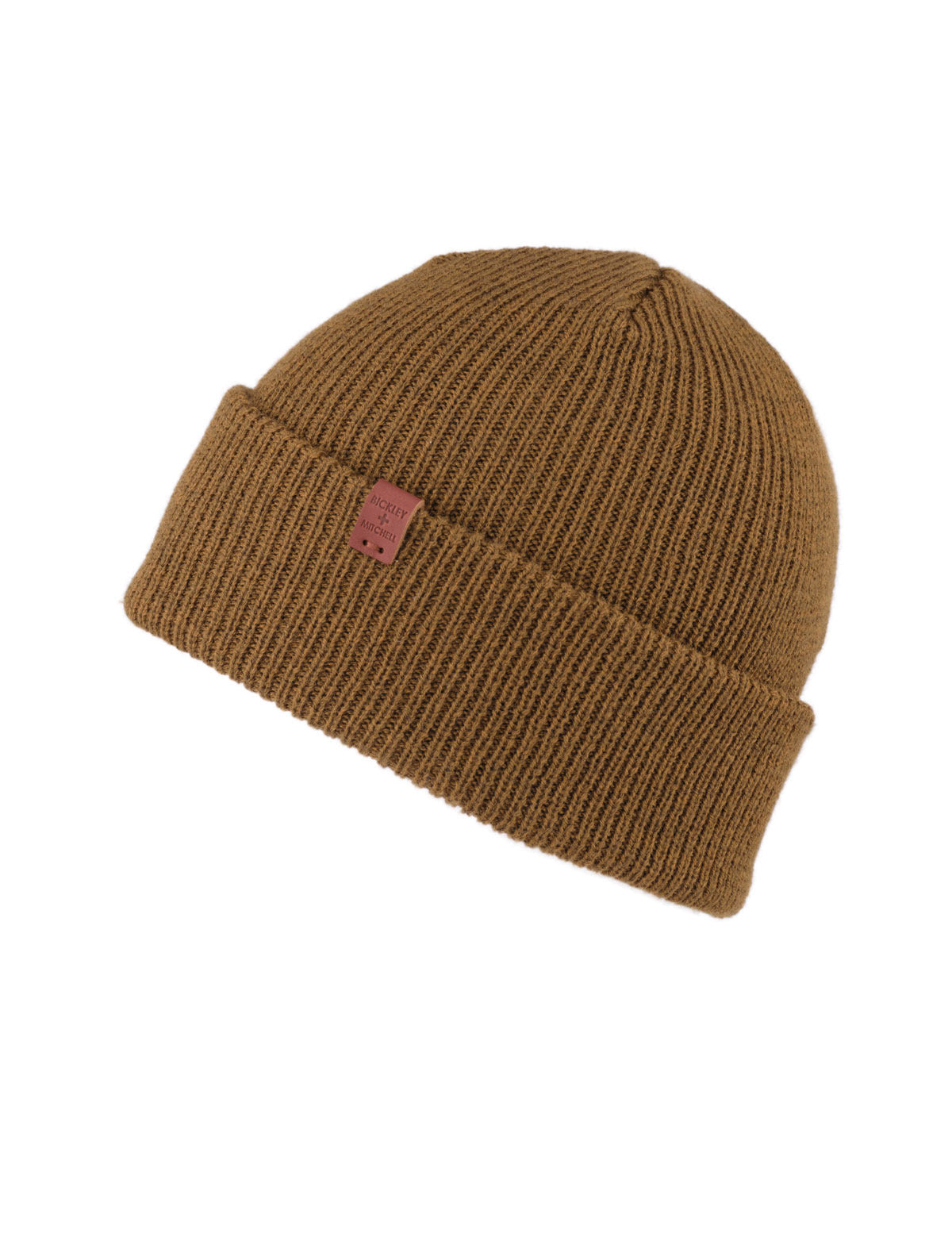 Double layer rib knitted beanie