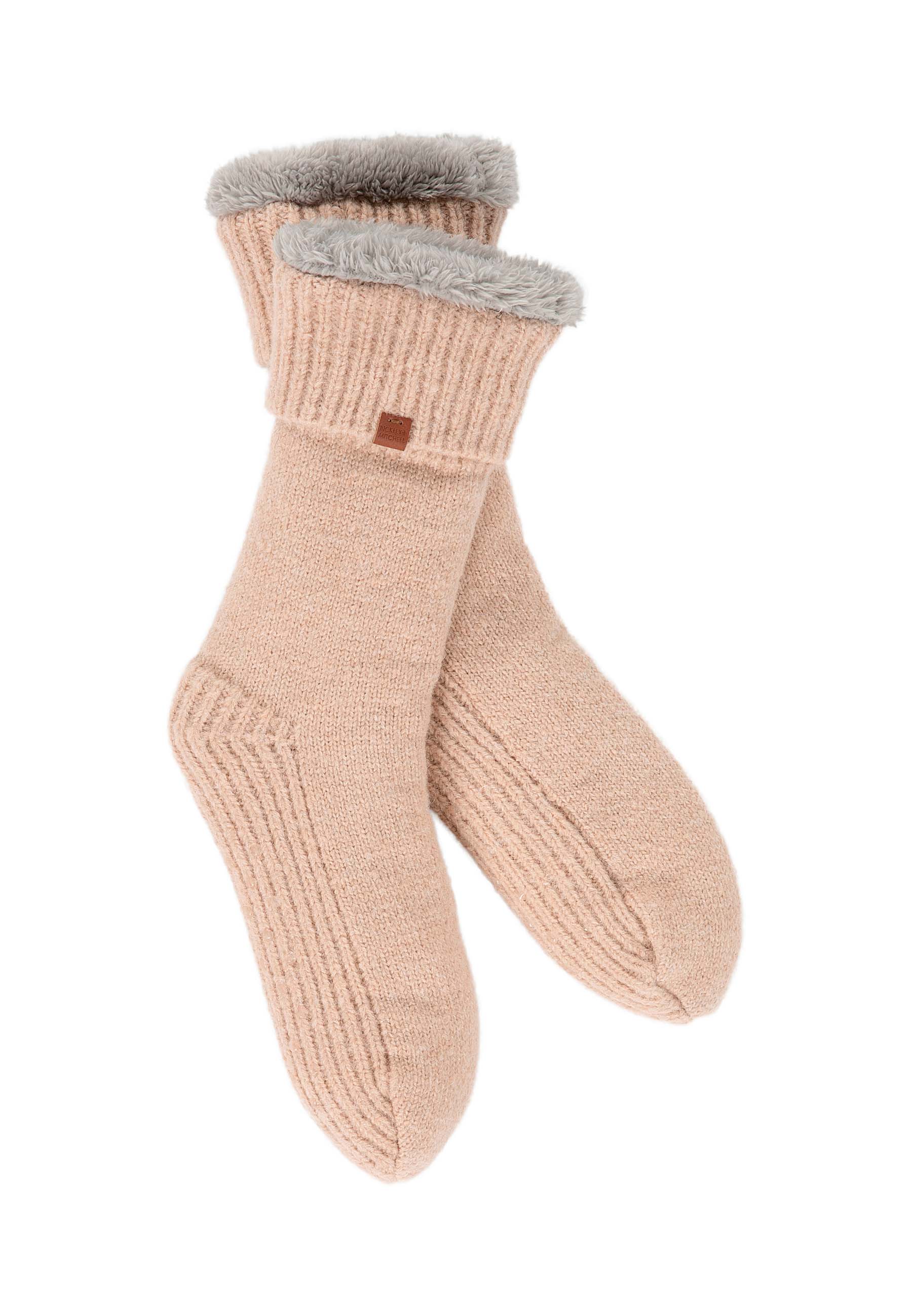 Soft Rib Slipper Socks