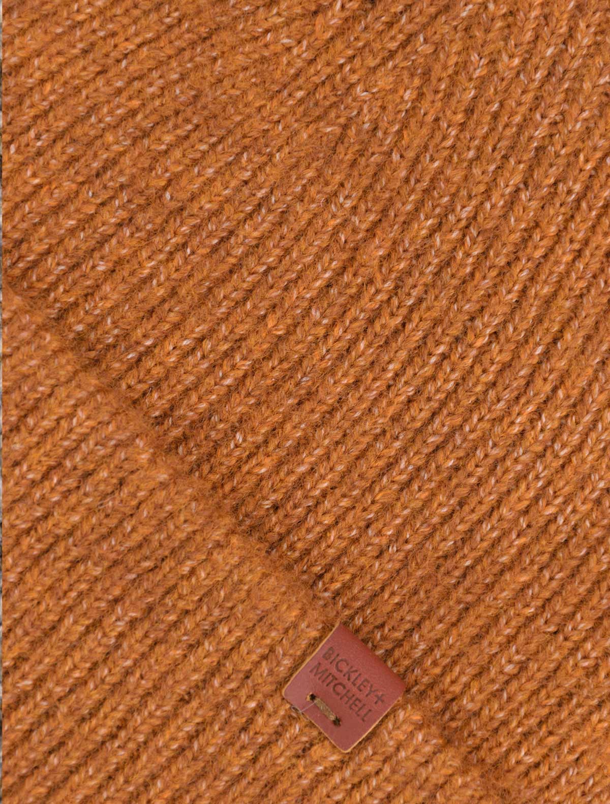 Soft rib knitted beanie